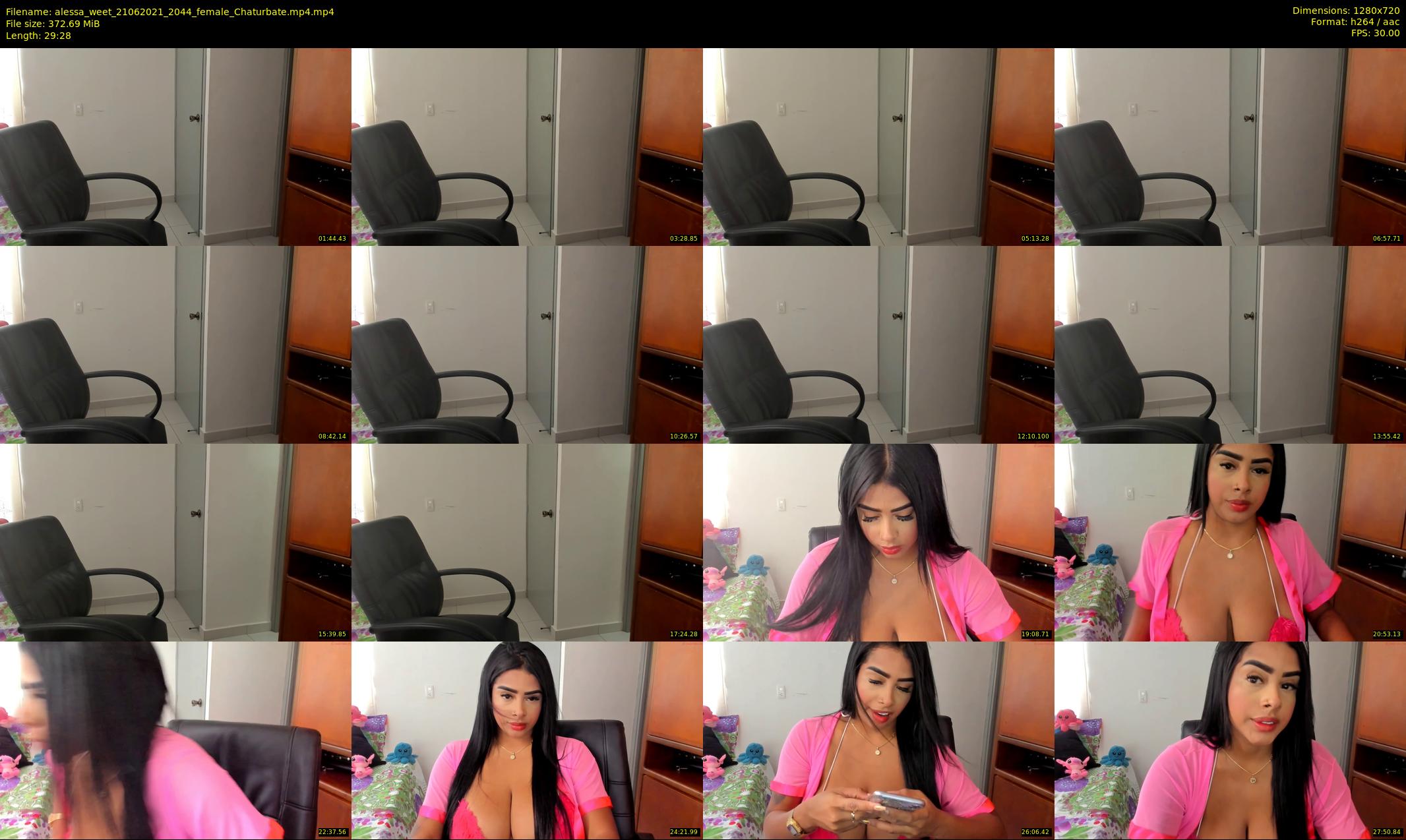 alessa_weet — 30 minute Chaturbate female cam show recording, 720p, Jun 21, 2021