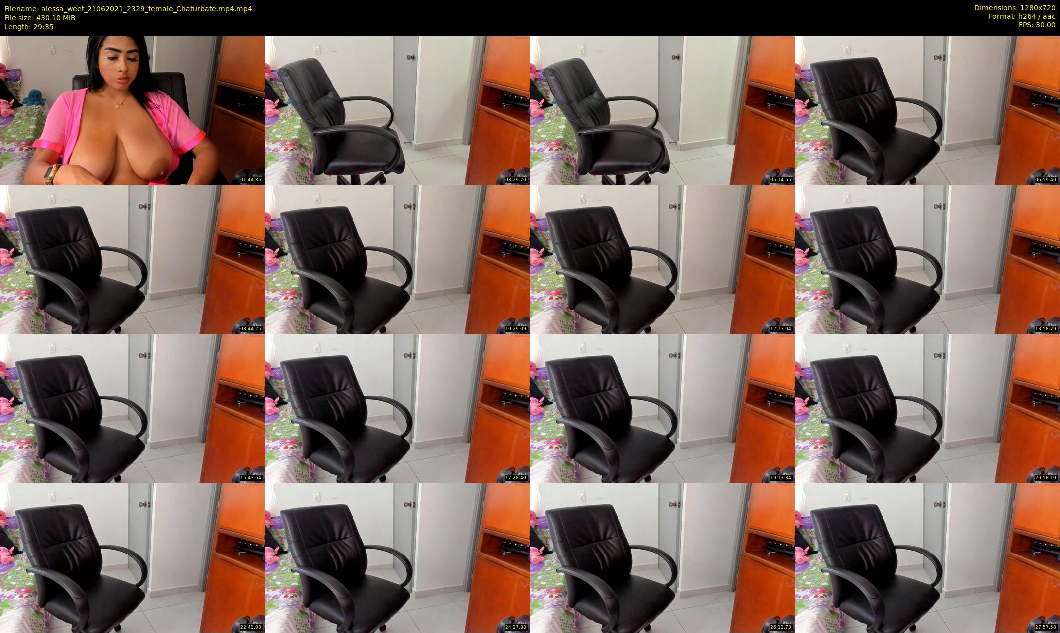 alessa_weet — 30 minute Chaturbate female cam show recording, 720p, Jun 21, 2021