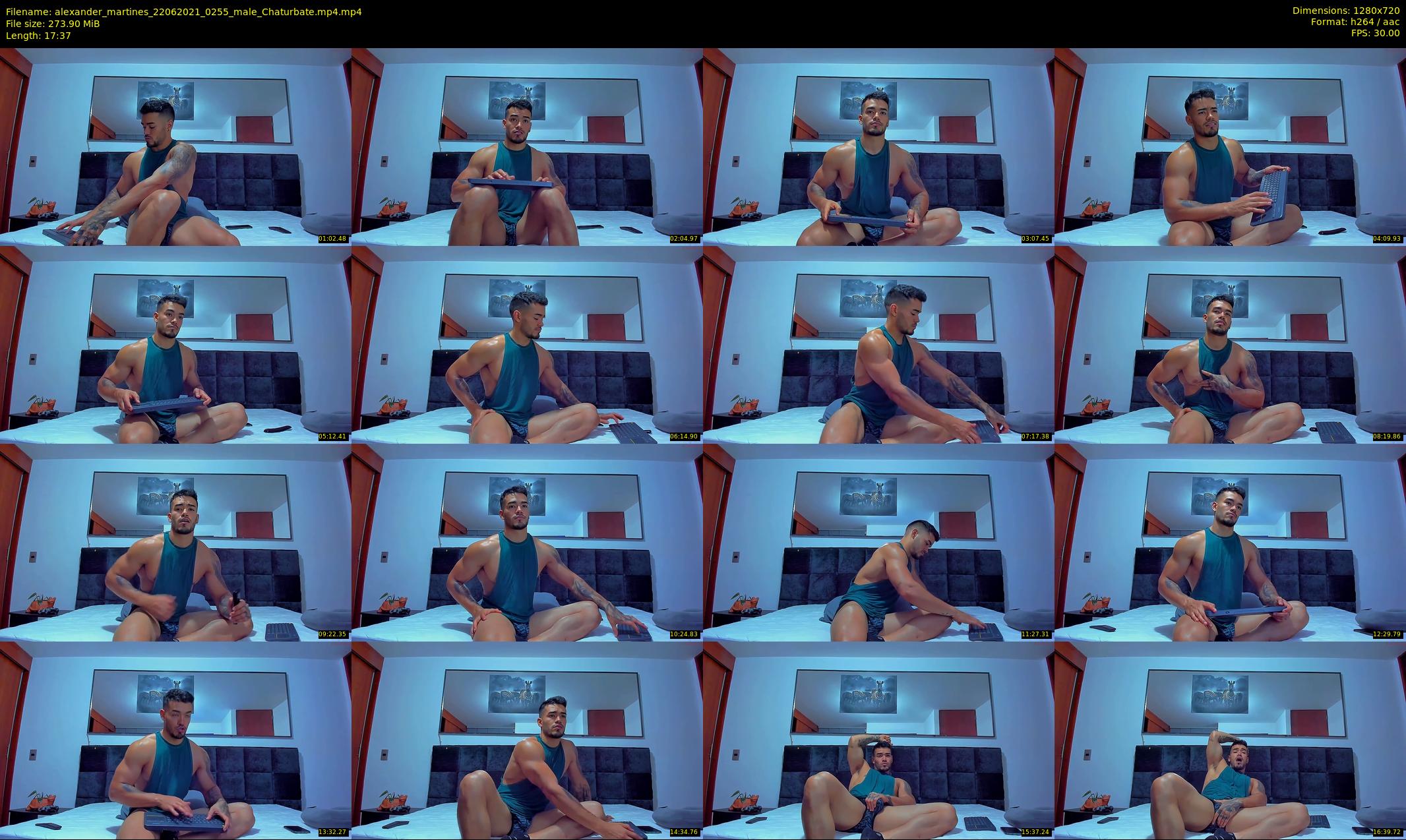 alexander_martines — 18 minute Chaturbate male cam show recording, 720p, Jun 22, 2021