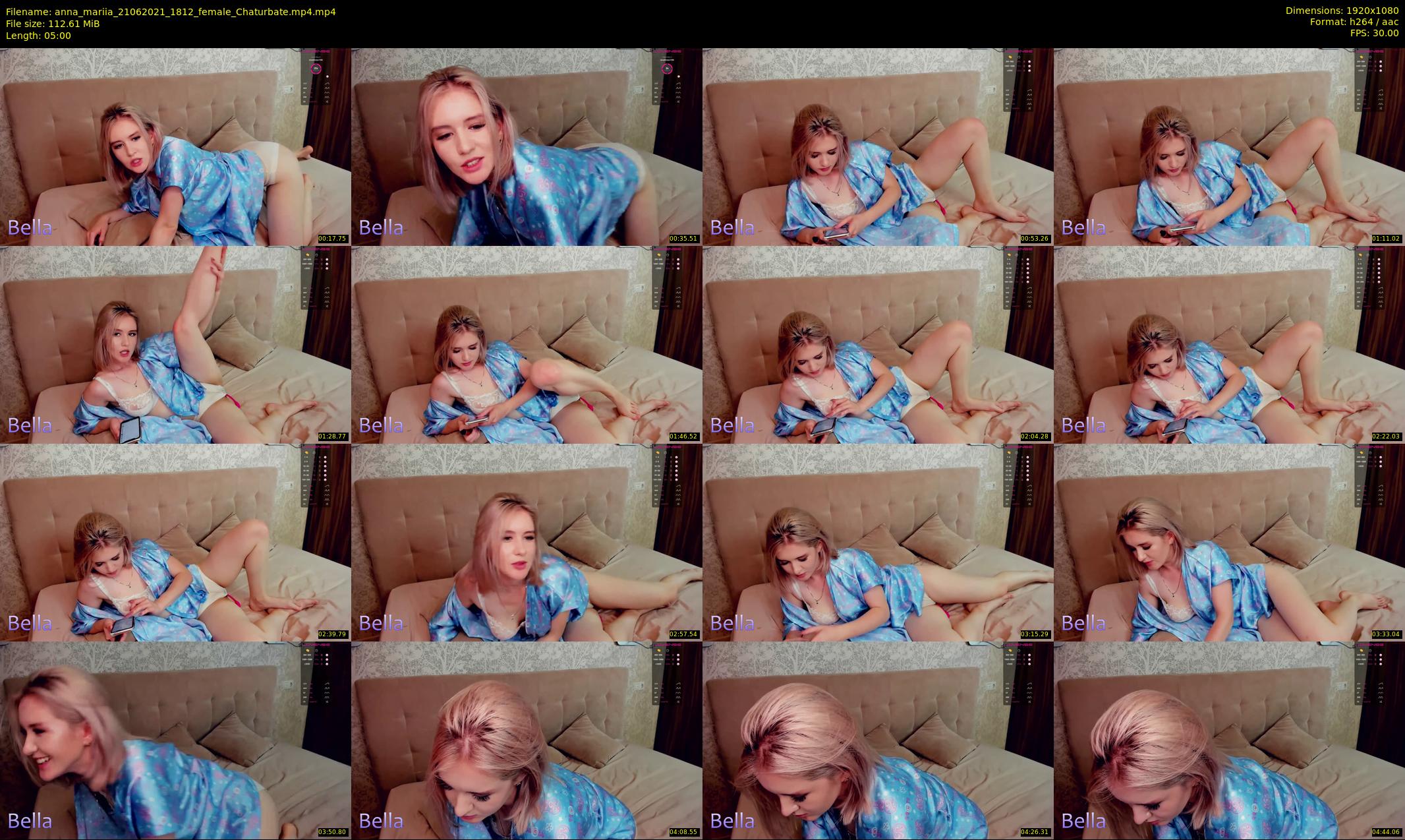 anna_mariia — 5 minute Chaturbate couple cam show recording, 1080p, Jun 21, 2021