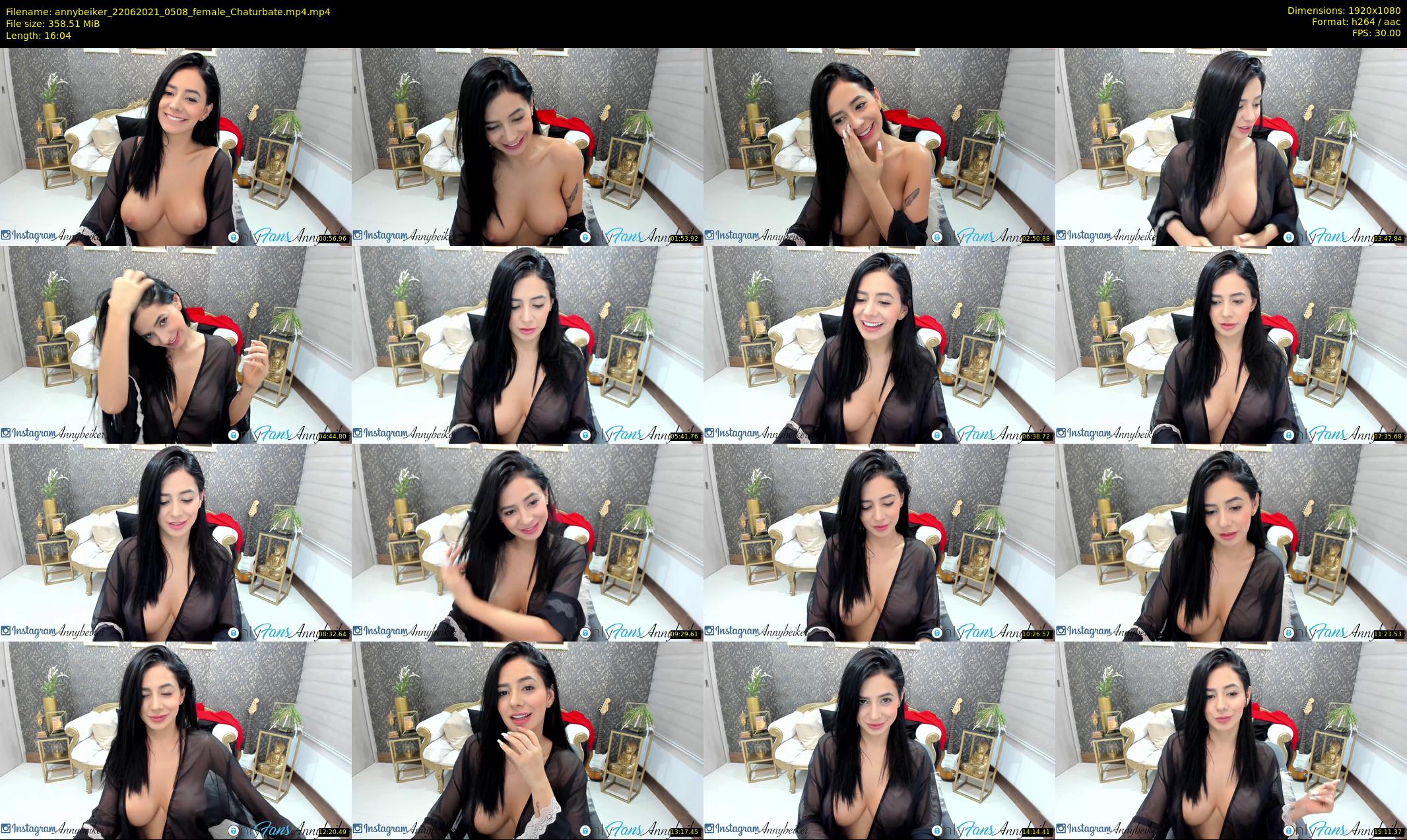 annybeiker — 17 minute Chaturbate female cam show recording, 1080p, Jun 22, 2021