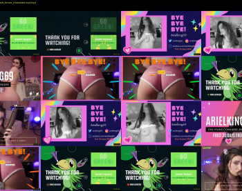 arielking69 — 3 minute Chaturbate female cam show recording, 1080p, Jun 21, 2021