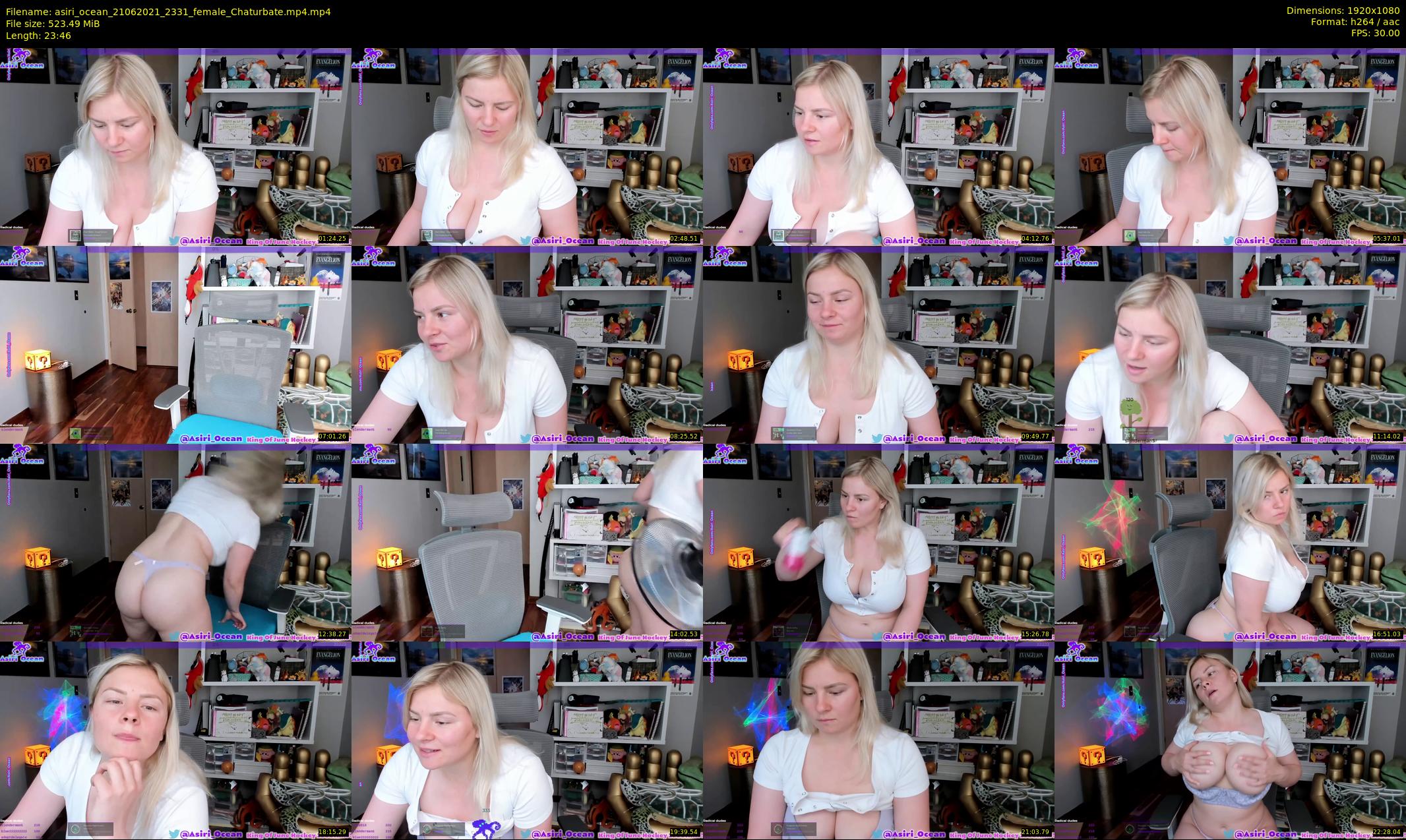 asiri_ocean — 24 minute Chaturbate female cam show recording, 1080p, Jun 21, 2021