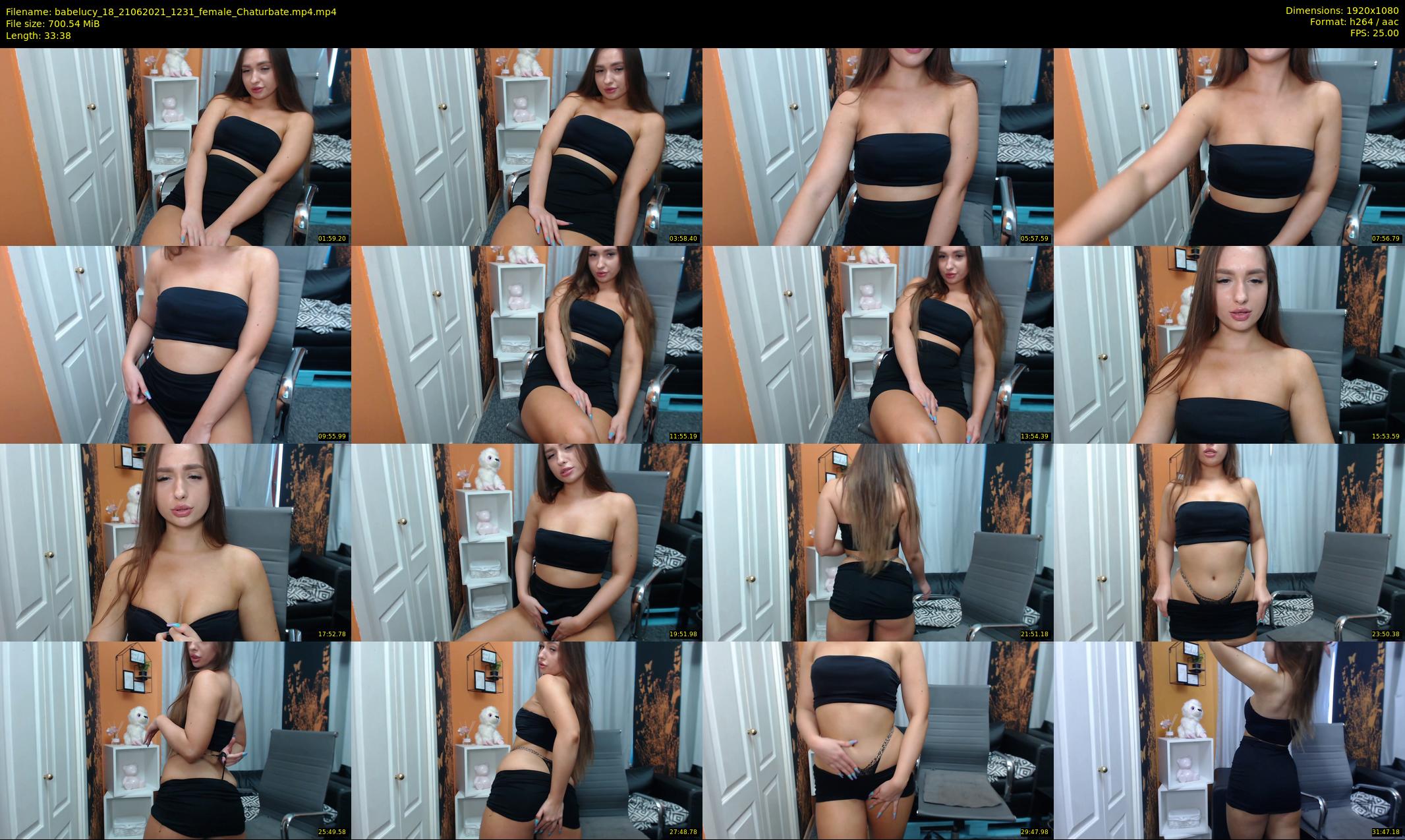 babelucy_18 — 34 minute Chaturbate female cam show recording, 1080p, Jun 21, 2021