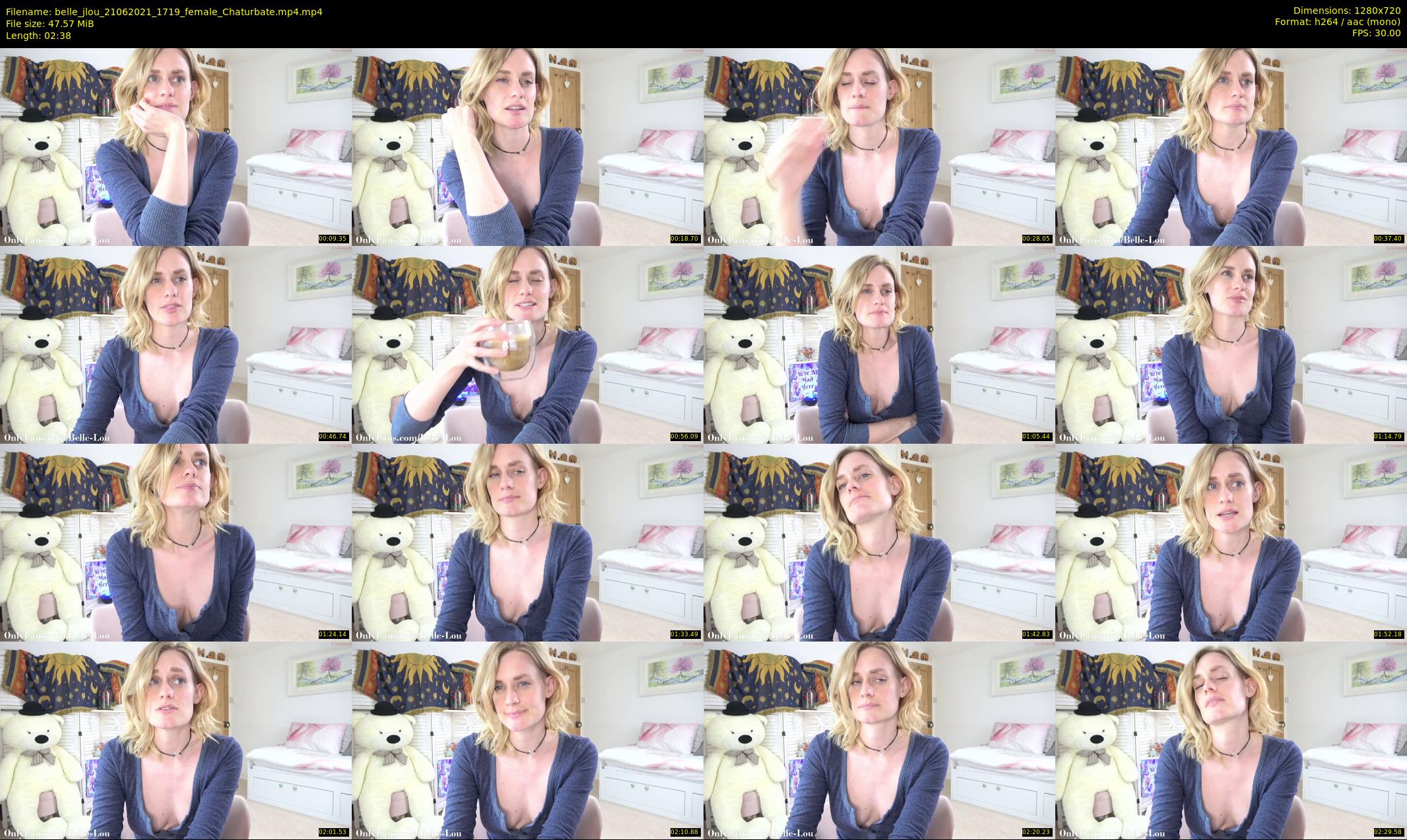 belle_jlou — 3 minute Chaturbate female cam show recording, 720p, Jun 21, 2021