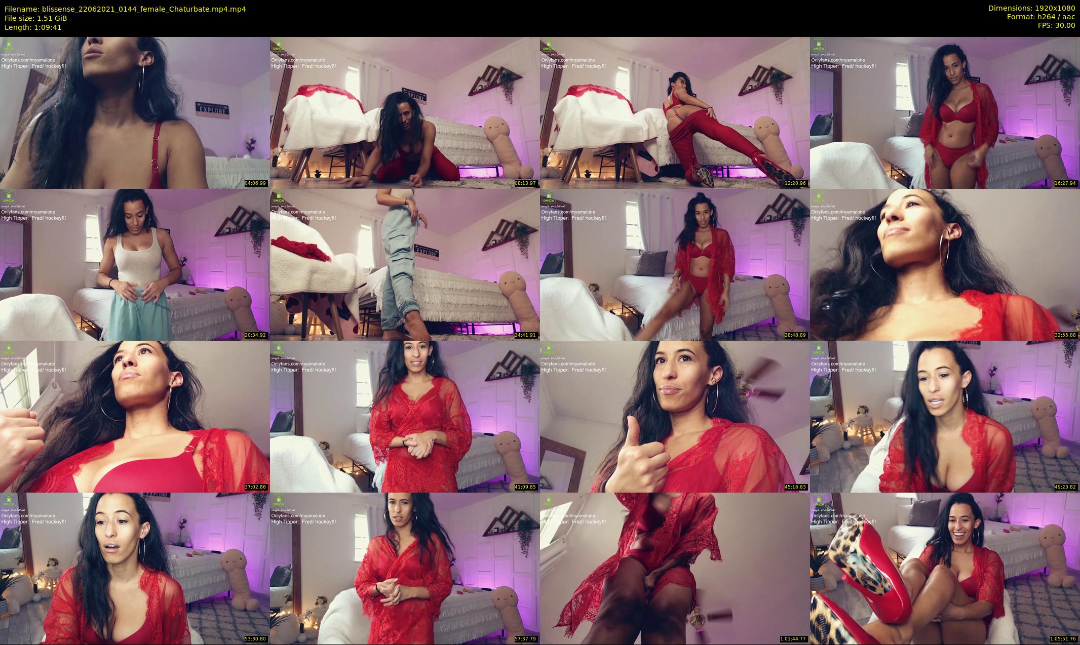 blissense — 70 minute Chaturbate female cam show recording, 1080p, Jun 22, 2021