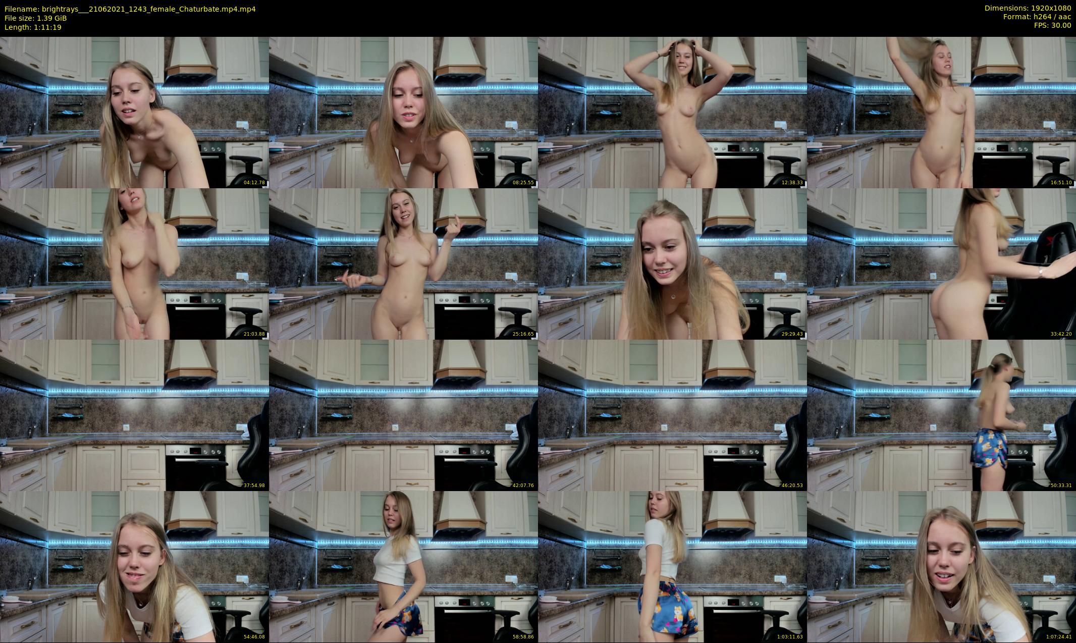 brightrays__ — 72 minute Chaturbate female cam show recording, 1080p, Jun 21, 2021