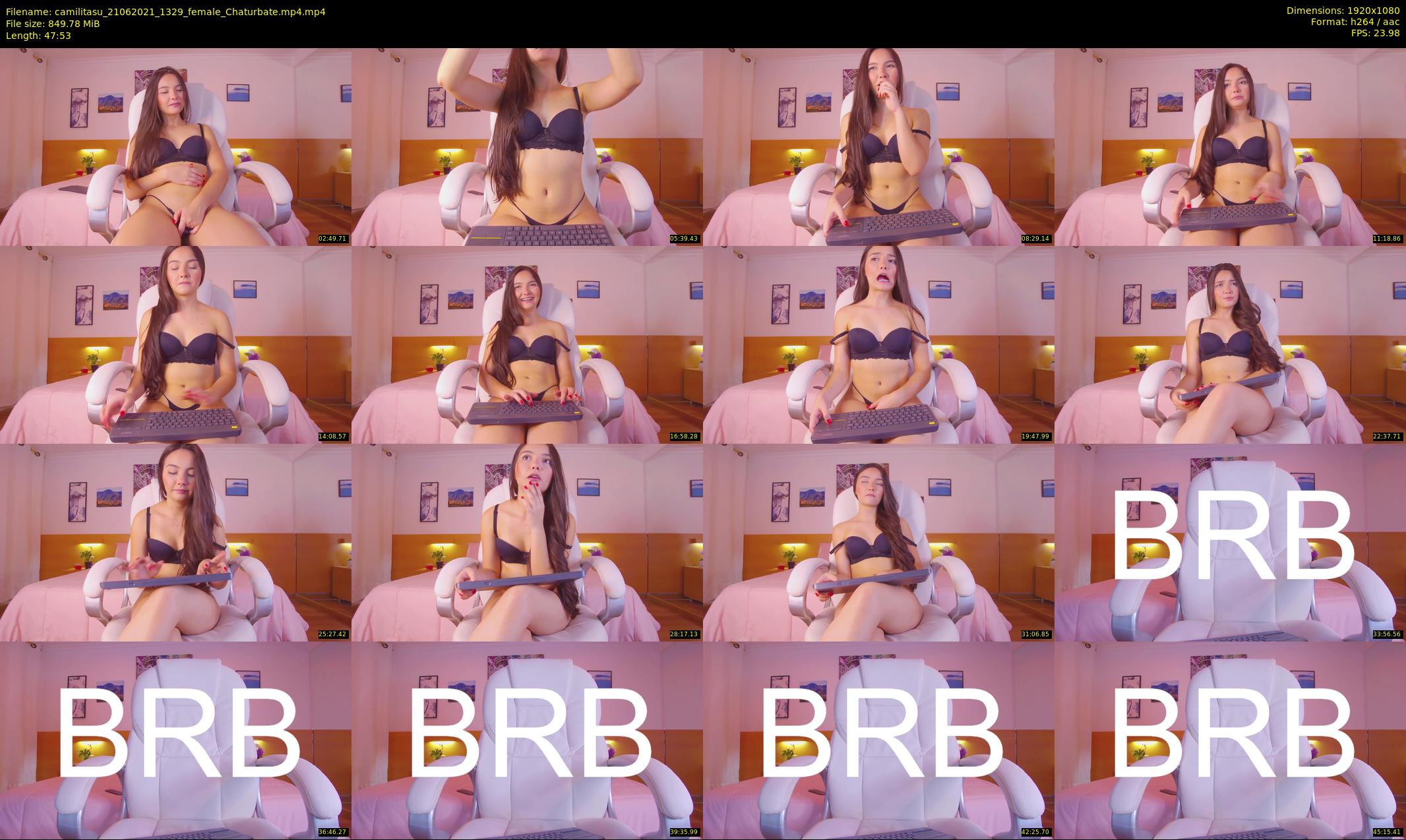 camilitasu — 48 minute Chaturbate female cam show recording, 1080p, Jun 21, 2021