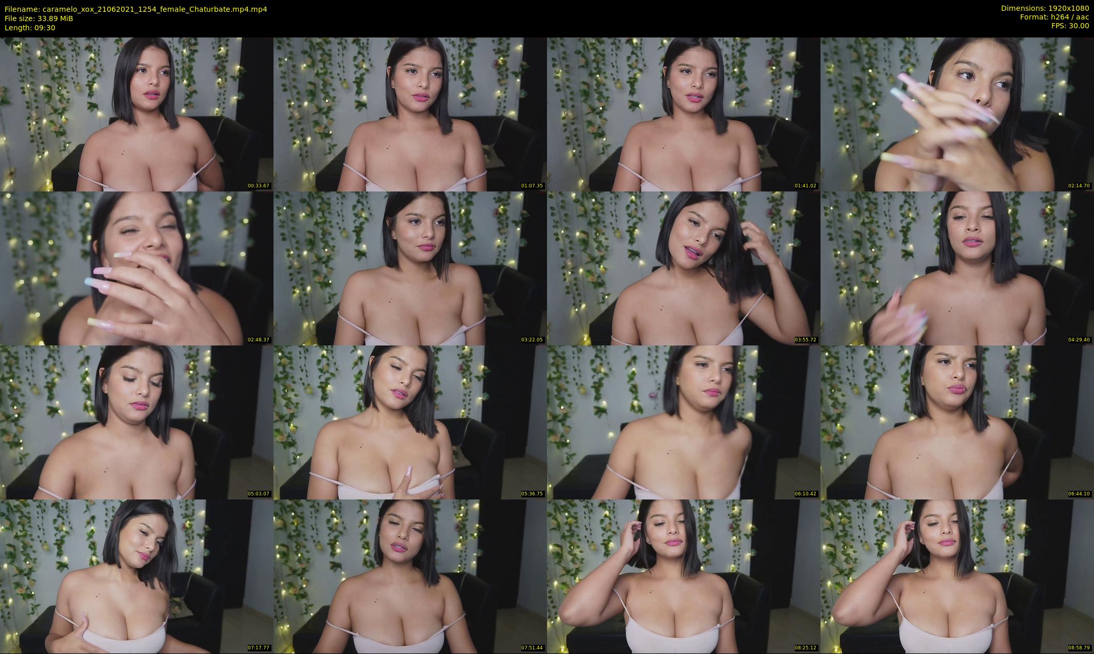 caramelo_xox — 10 minute Chaturbate female cam show recording, 1080p, Jun 21, 2021