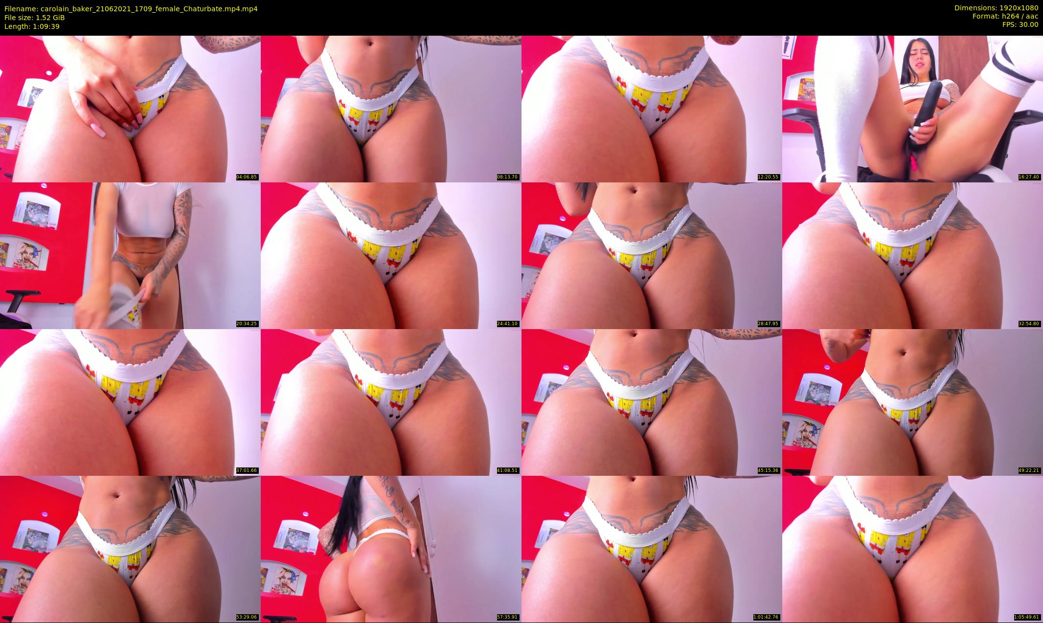 carolain_baker — 70 minute Chaturbate female cam show recording, 1080p, Jun 21, 2021