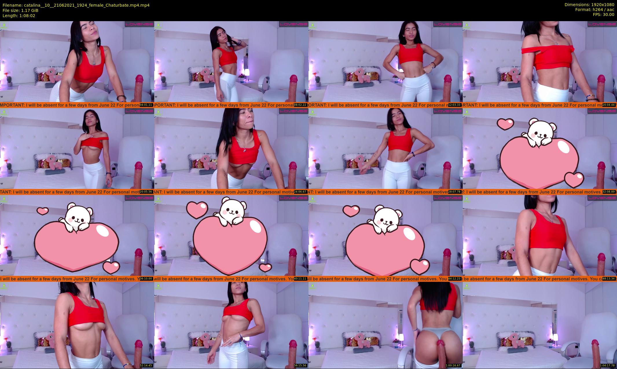 catalina__10_ — 69 minute Chaturbate female cam show recording, 1080p, Jun 21, 2021