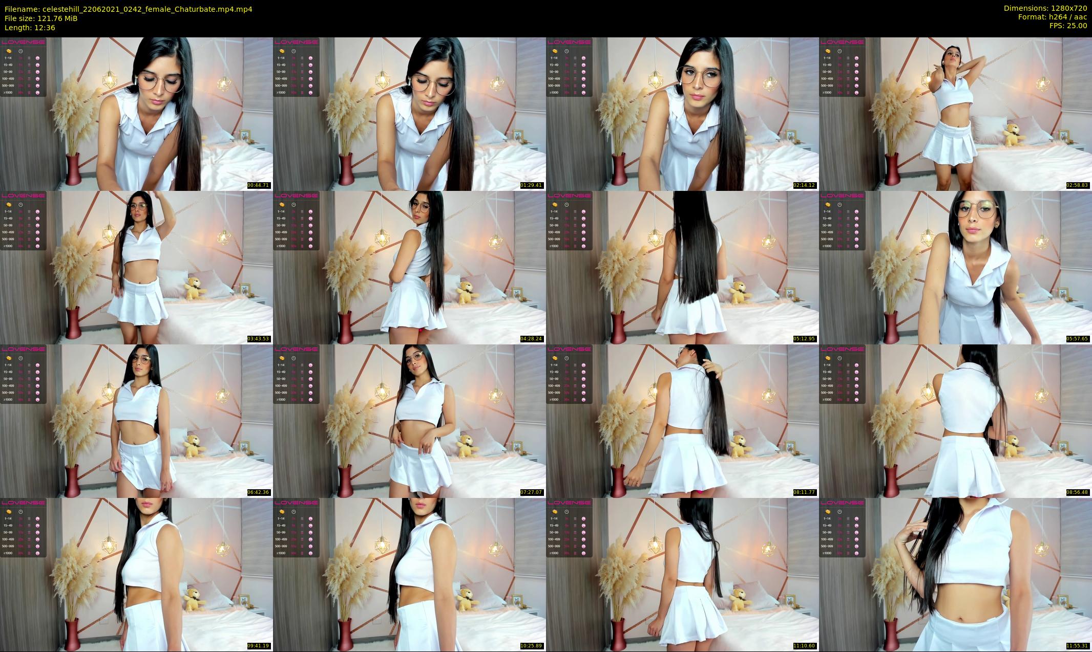 celestehill — 13 minute Chaturbate female cam show recording, 720p, Jun 22, 2021