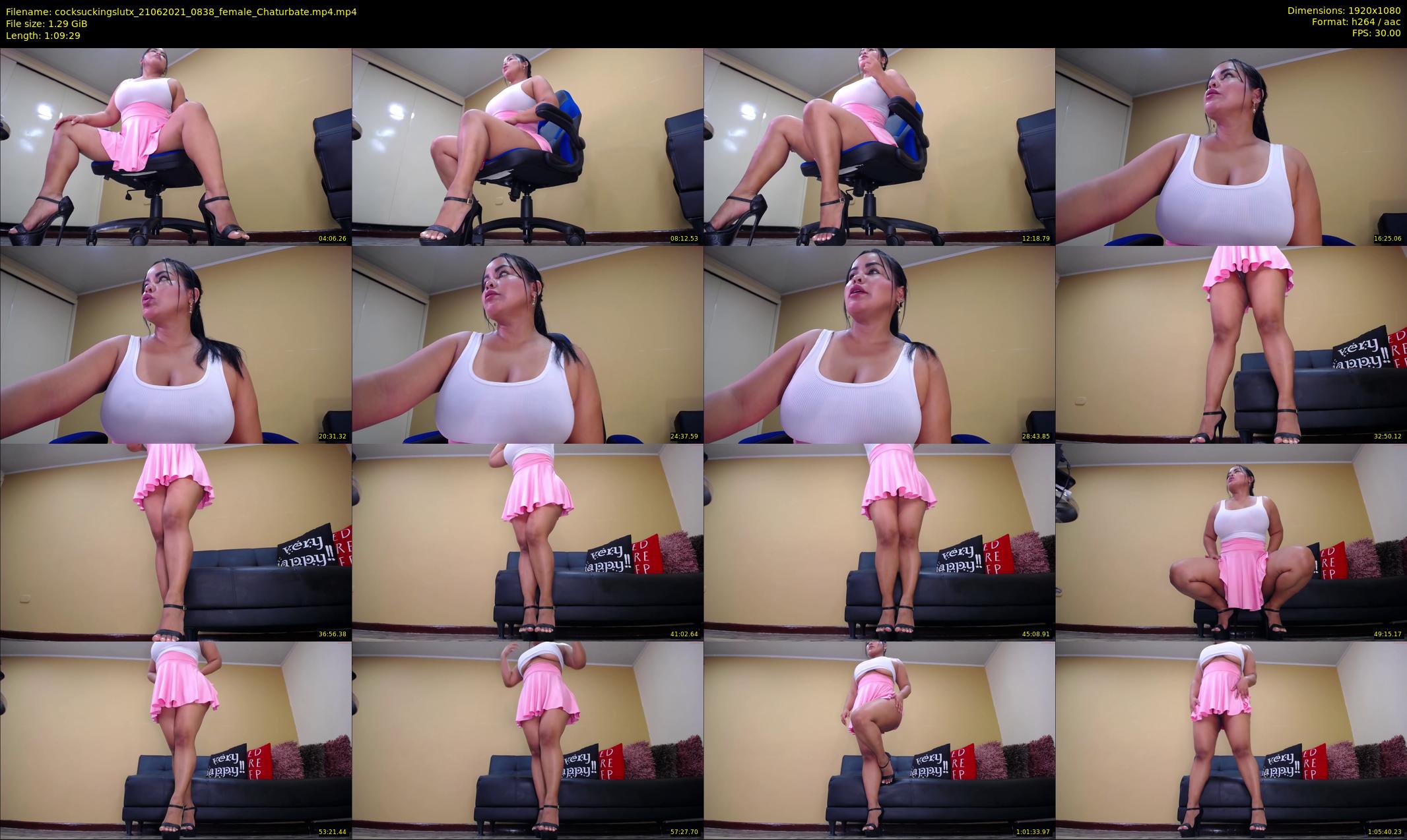 cocksuckingslutx — 70 minute Chaturbate female cam show recording, 1080p, Jun 21, 2021