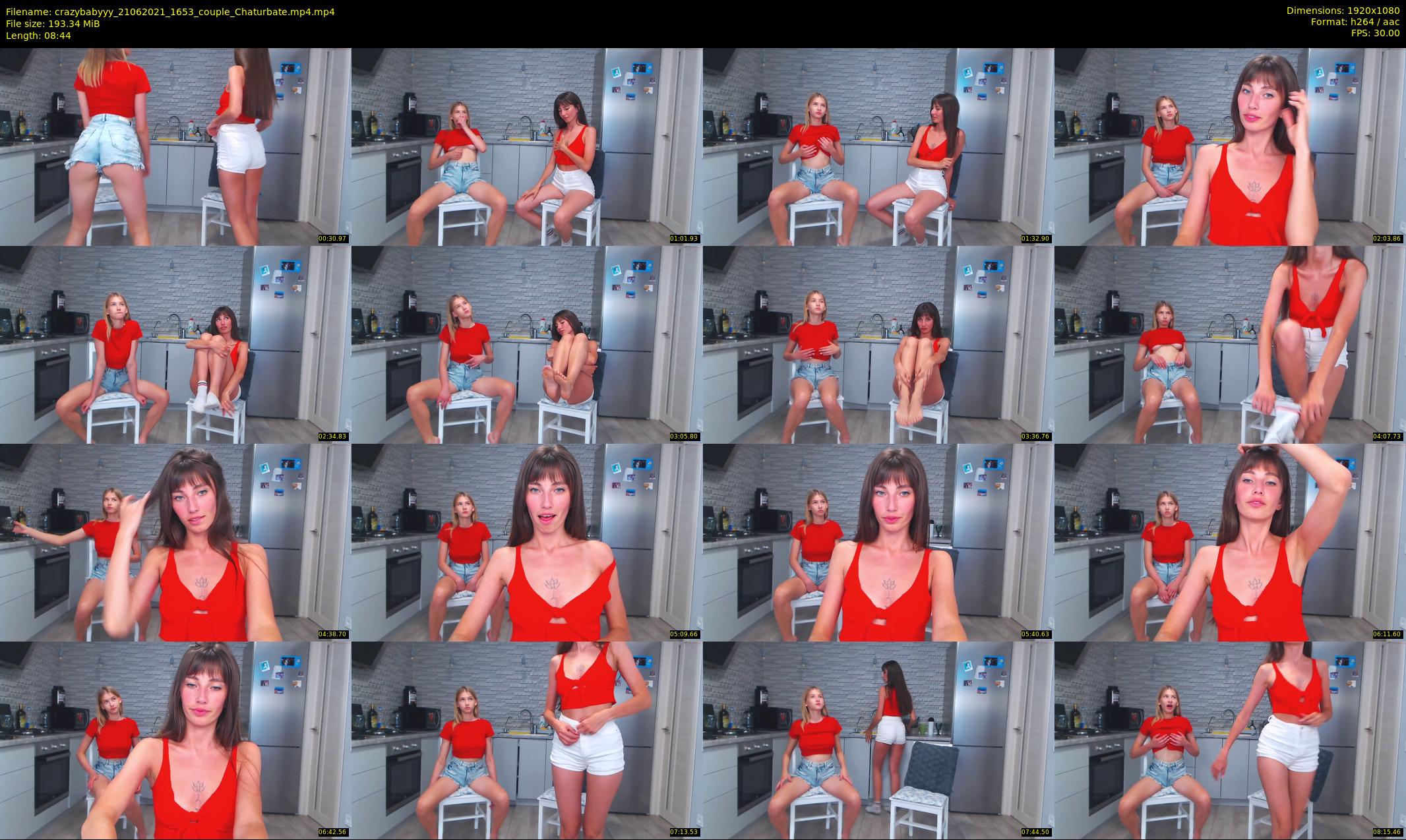 crazybabyyy — 9 minute Chaturbate couple cam show recording, 1080p, Jun 21, 2021