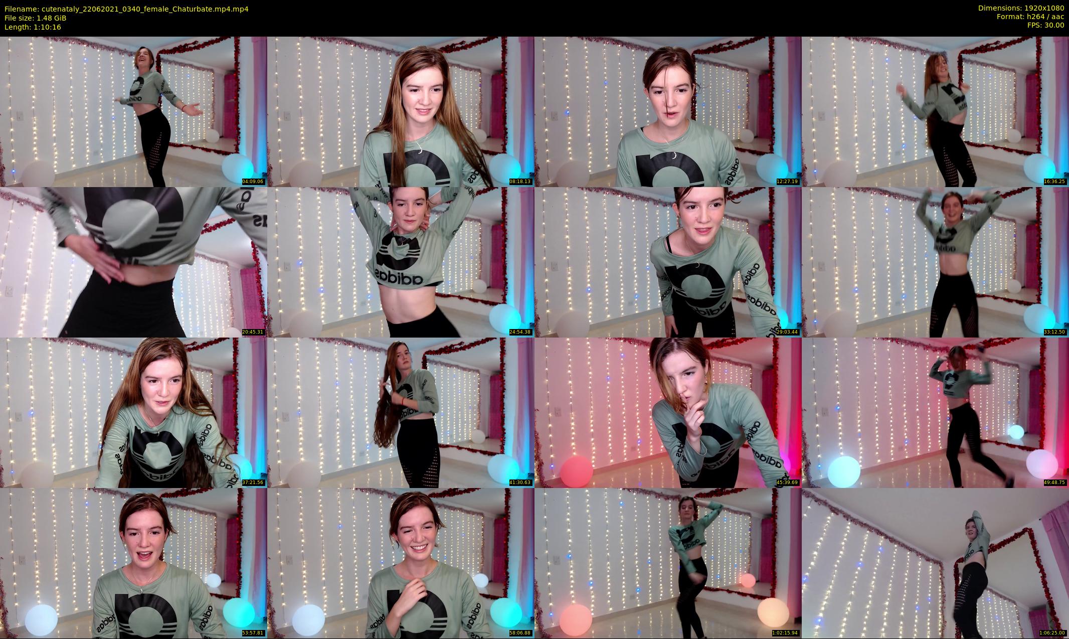 cutenataly — 71 minute Chaturbate female cam show recording, 1080p, Jun 22, 2021