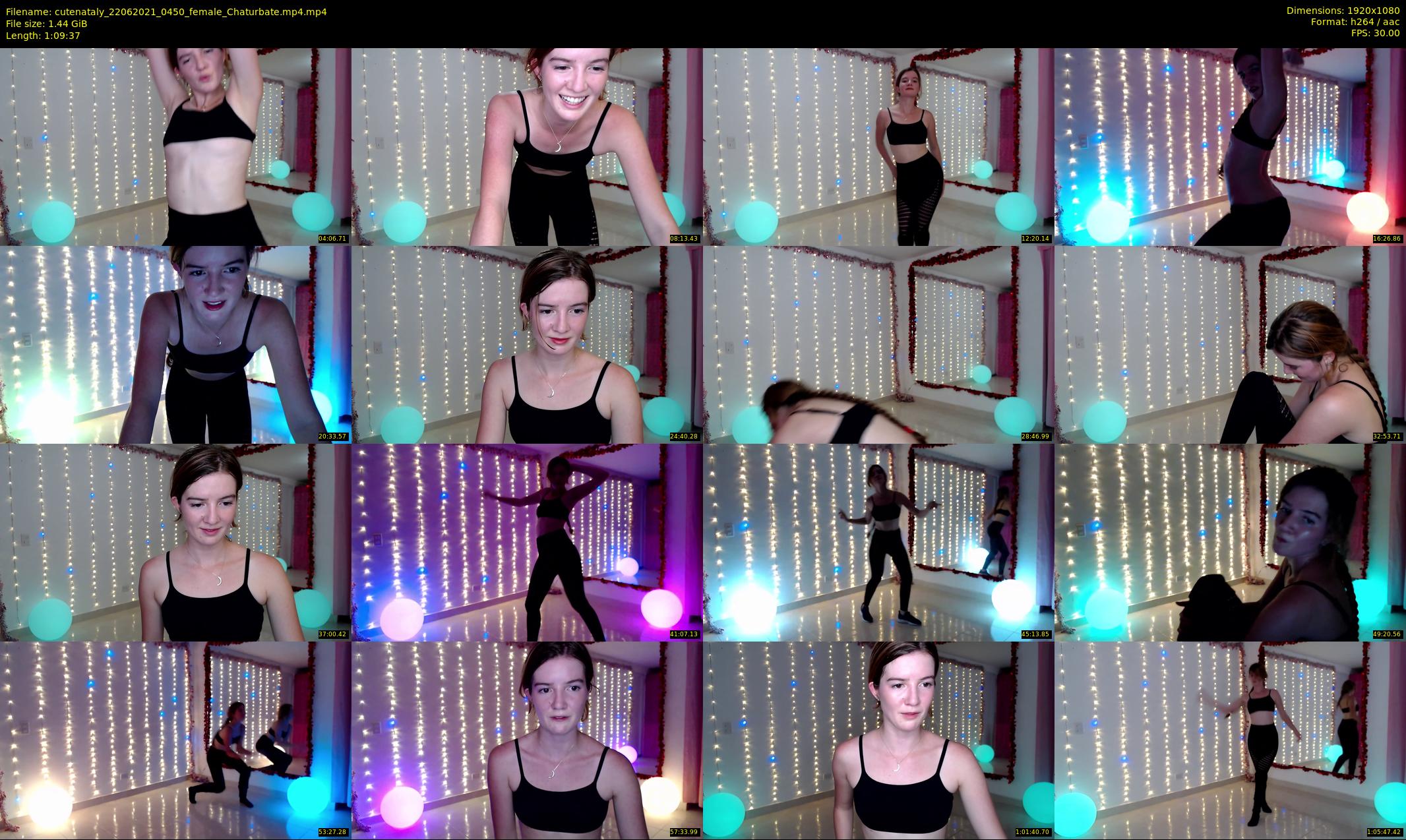 cutenataly — 70 minute Chaturbate female cam show recording, 1080p, Jun 22, 2021