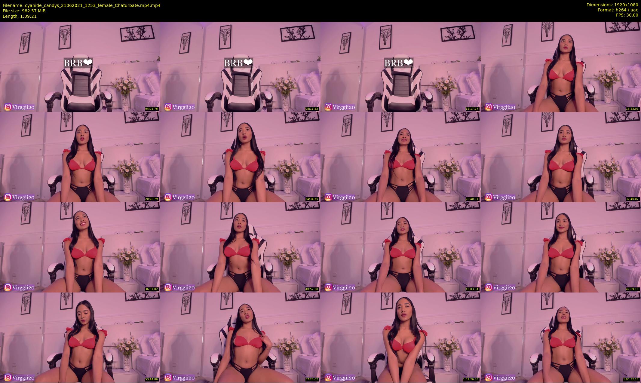 cyanide_candys — 70 minute Chaturbate female cam show recording, 1080p, Jun 21, 2021