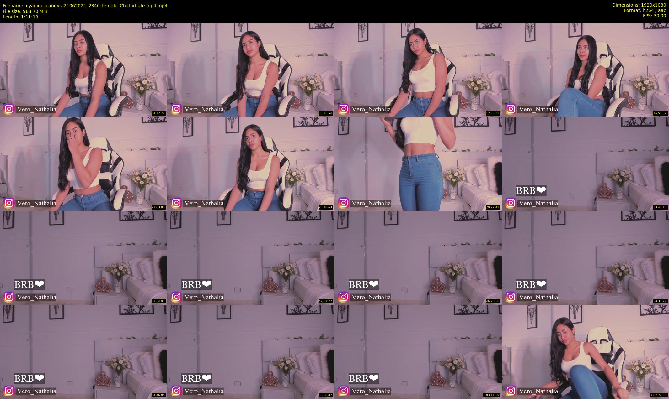 cyanide_candys — 72 minute Chaturbate female cam show recording, 1080p, Jun 21, 2021