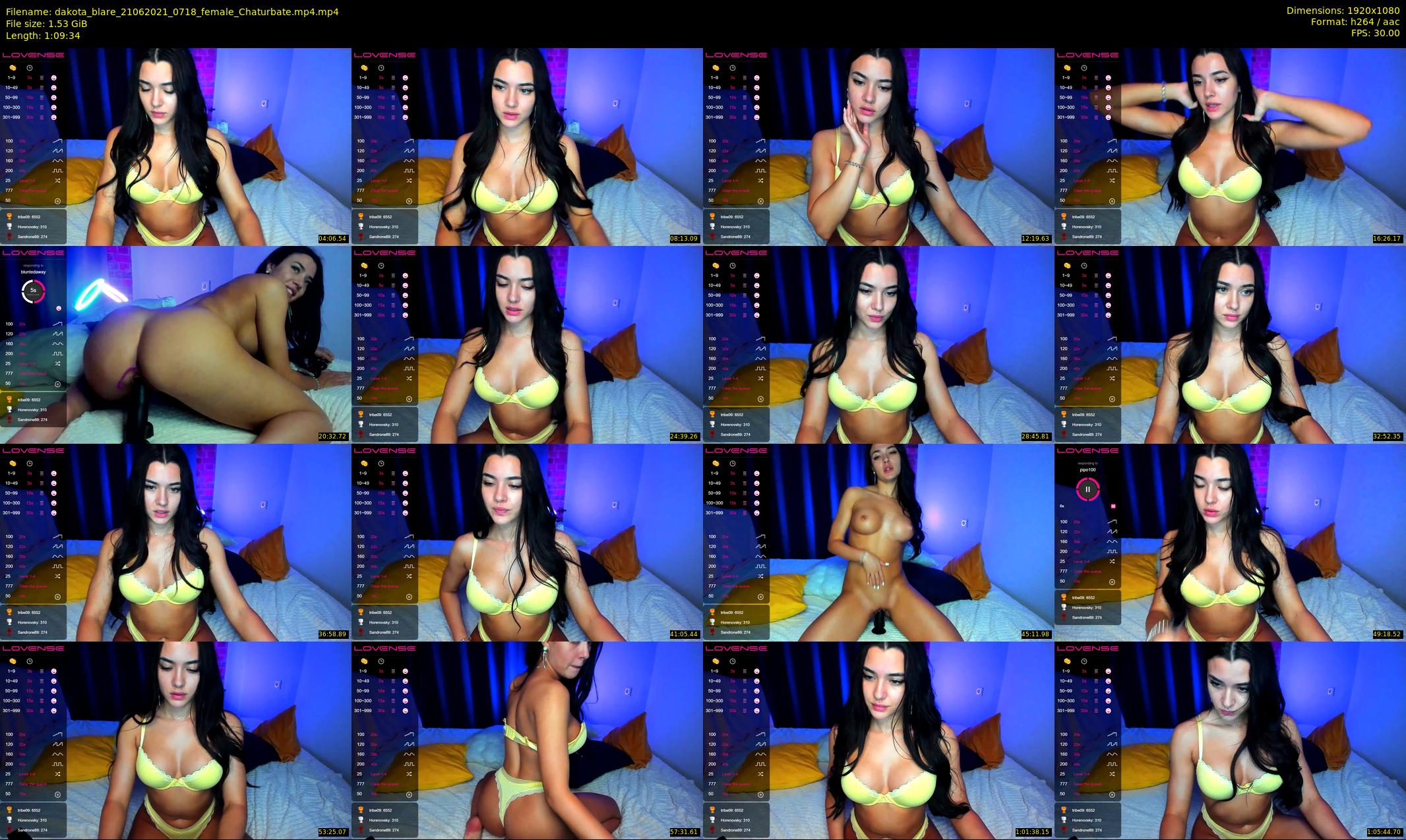 dakota_blare — 70 minute Chaturbate female cam show recording, 1080p, Jun 21, 2021