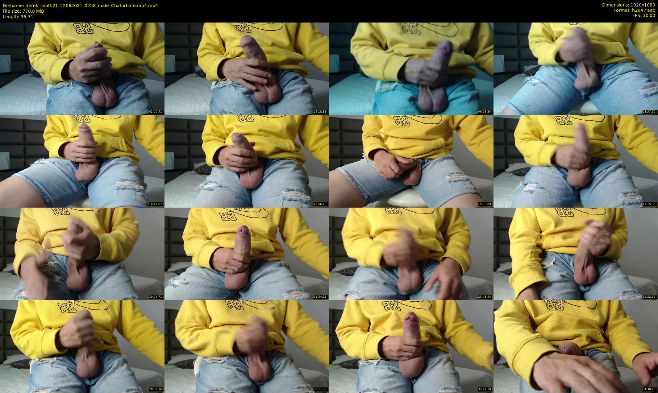 derek_smith21 — 37 minute Chaturbate male cam show recording, 1080p, Jun 22, 2021