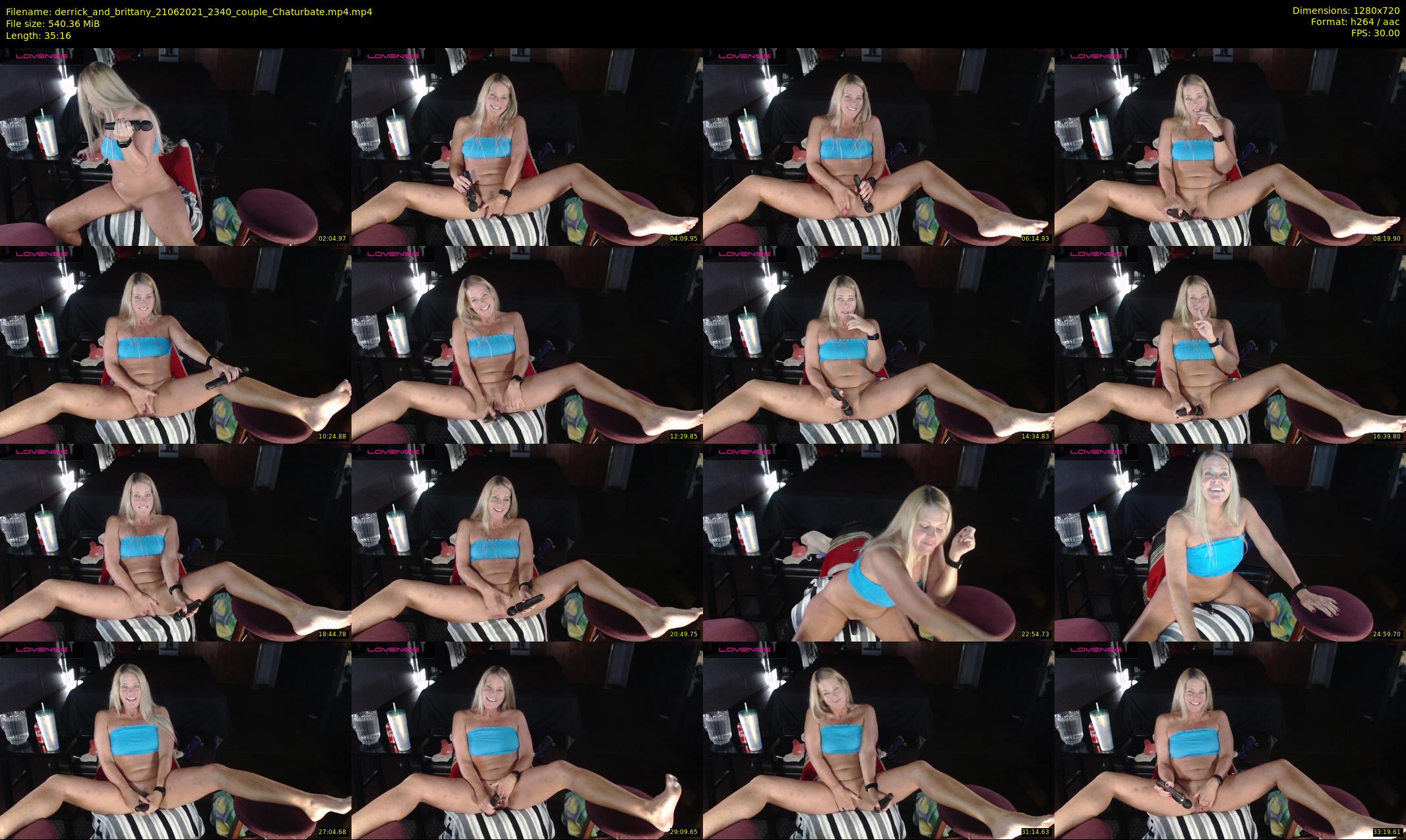 derrick_and_brittany — 36 minute Chaturbate couple cam show recording, 720p, Jun 21, 2021