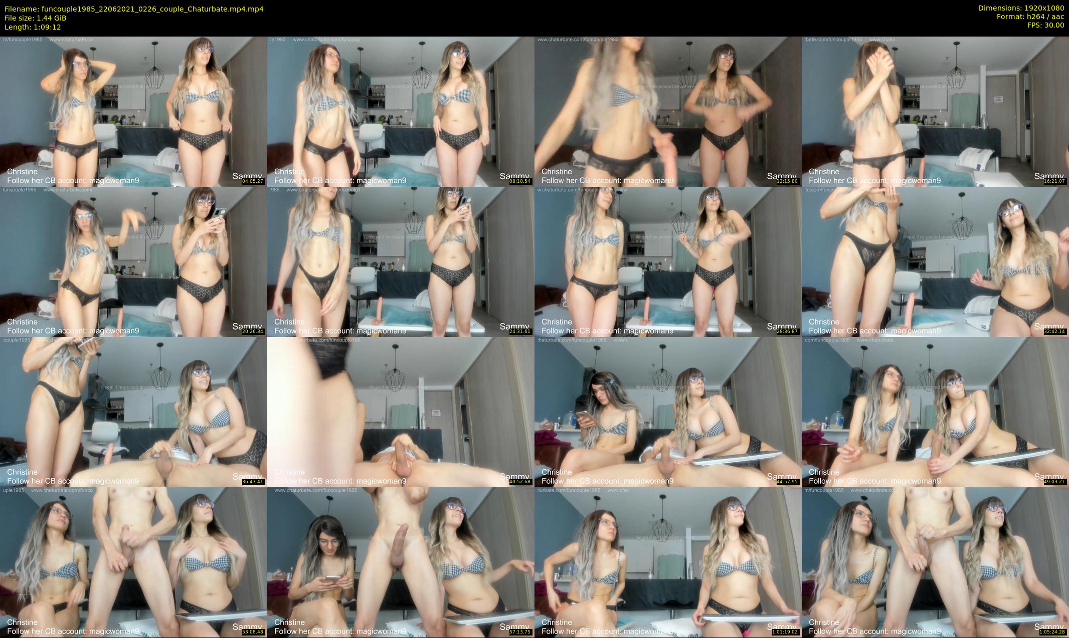 funcouple1985 — 70 minute Chaturbate couple cam show recording, 1080p, Jun 22, 2021