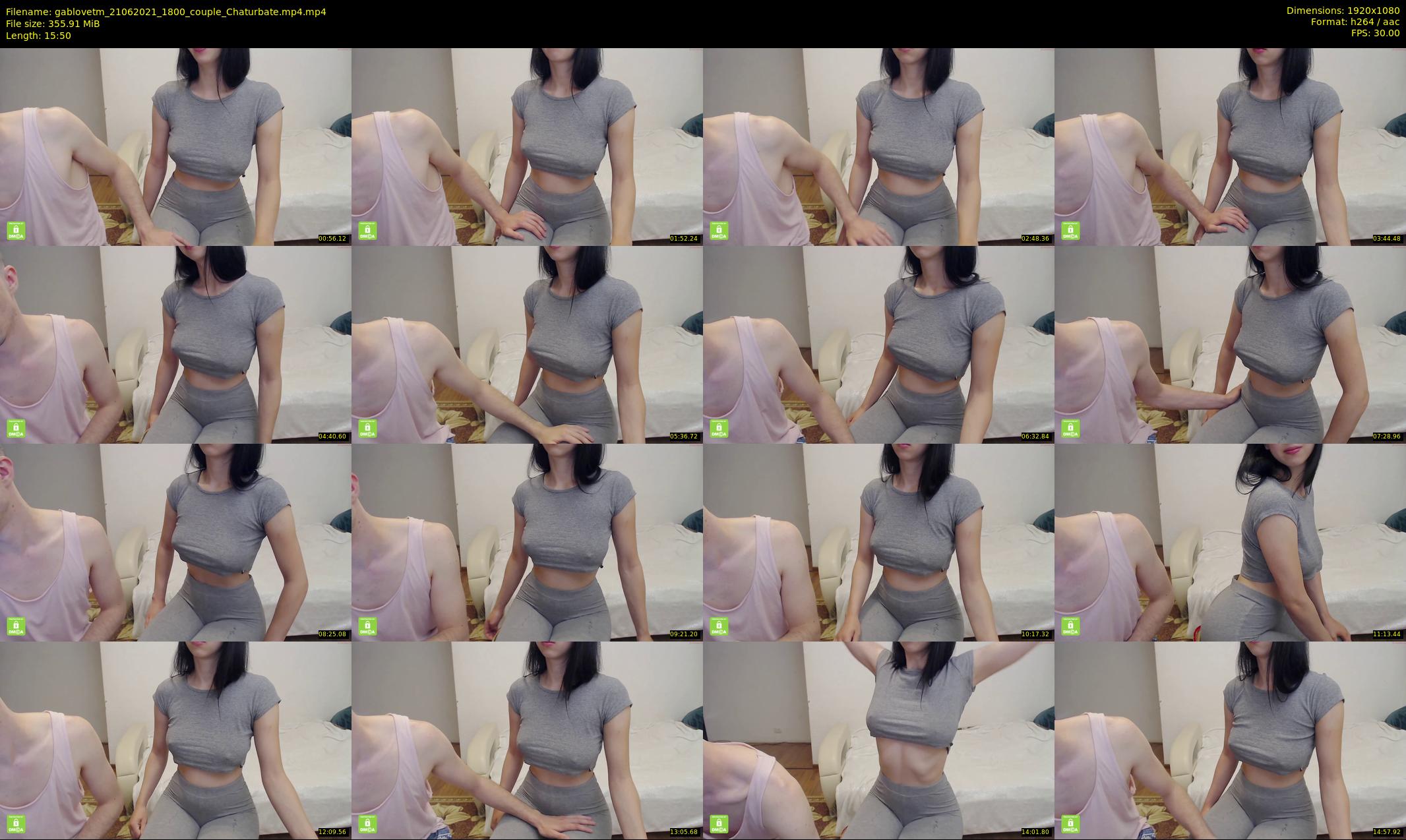 gablovetm — 16 minute Chaturbate couple cam show recording, 1080p, Jun 21, 2021