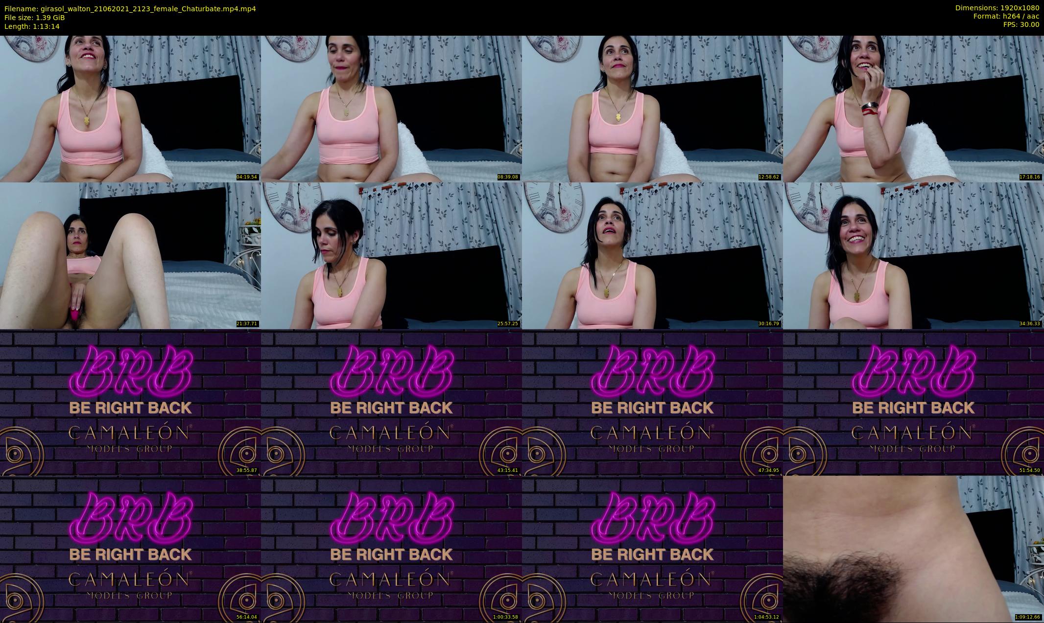 girasol_walton — 74 minute Chaturbate female cam show recording, 1080p, Jun 21, 2021