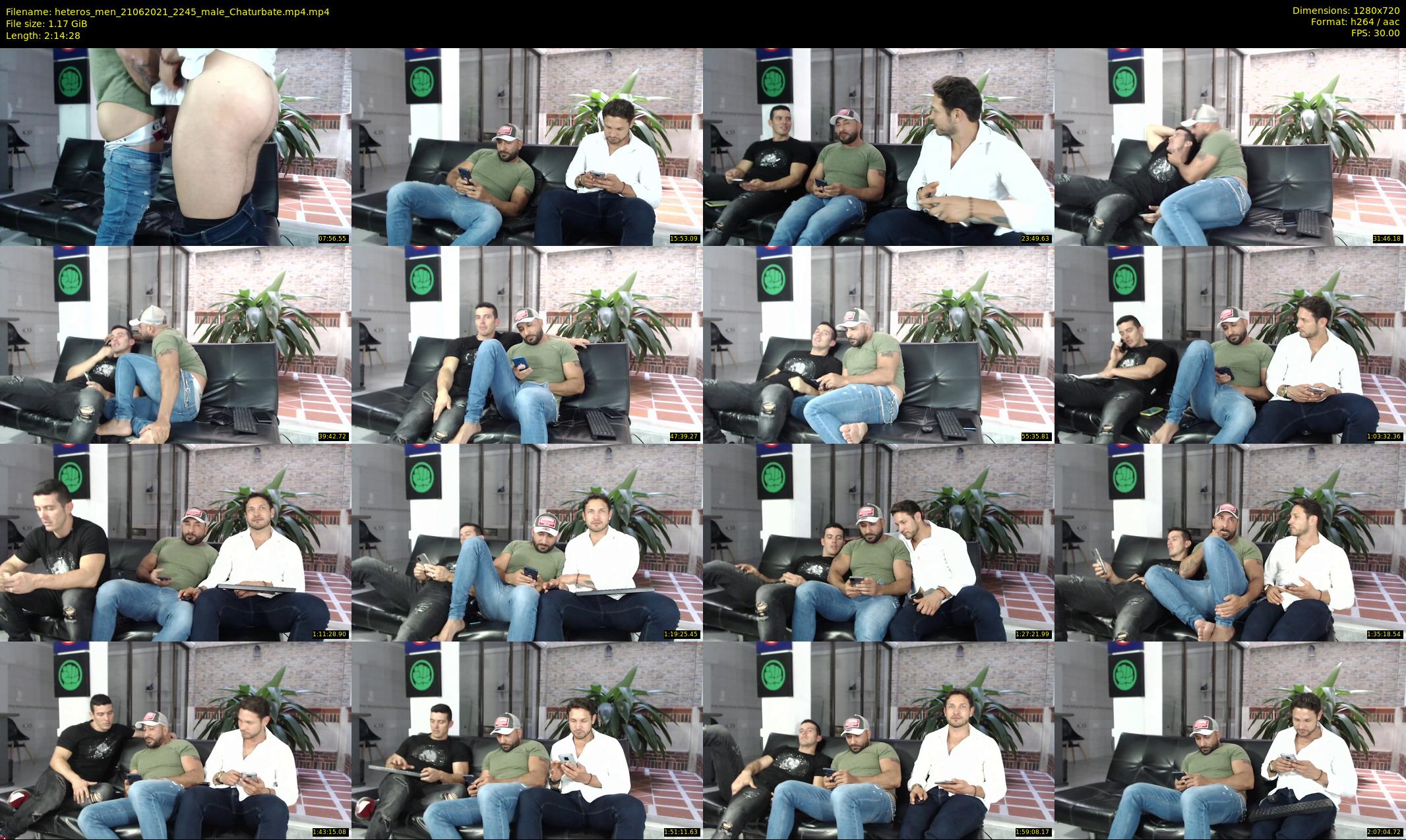 heteros_men — 135 minute Chaturbate male cam show recording, 720p, Jun 21, 2021