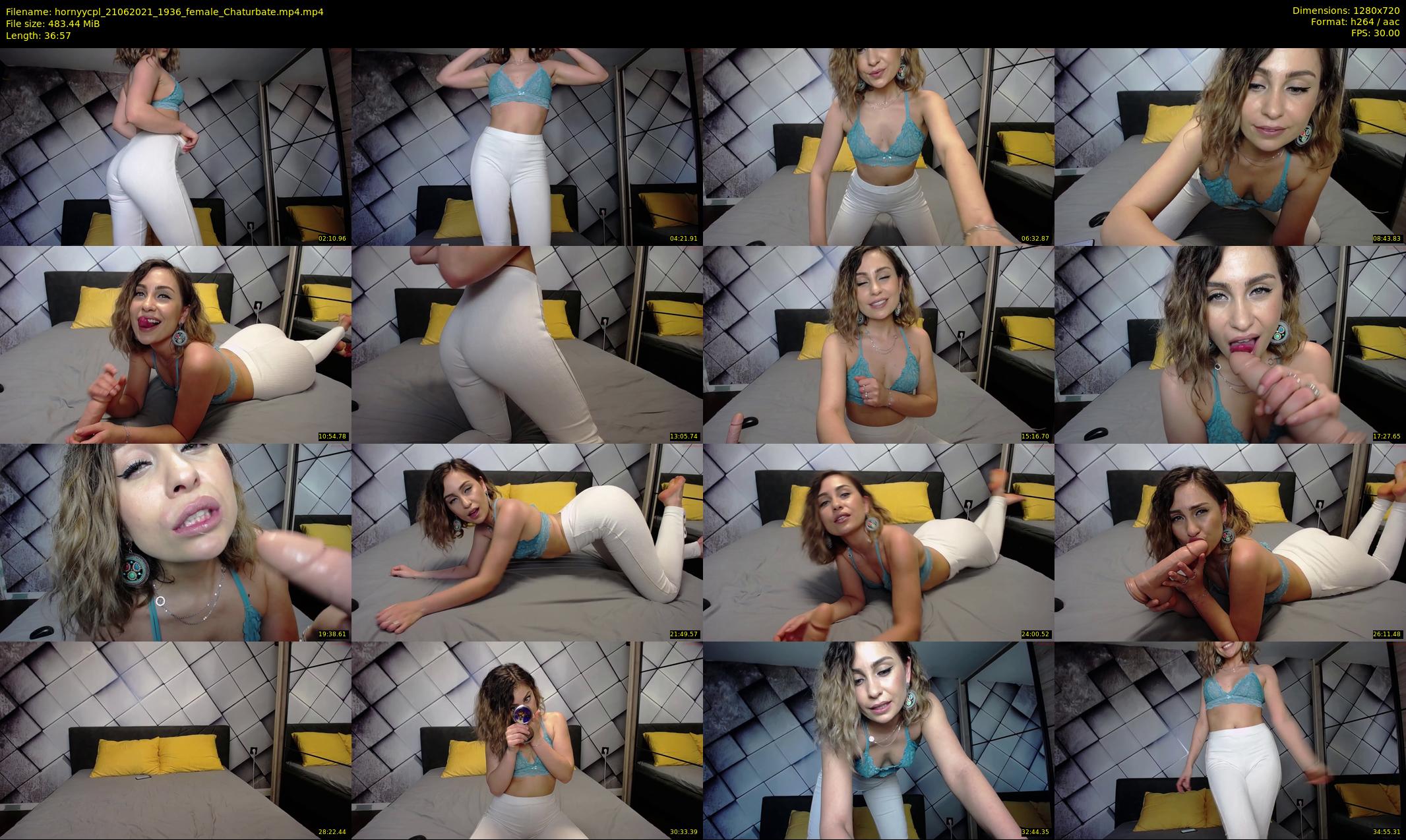 hornyycpl — 37 minute Chaturbate couple cam show recording, 720p, Jun 21, 2021