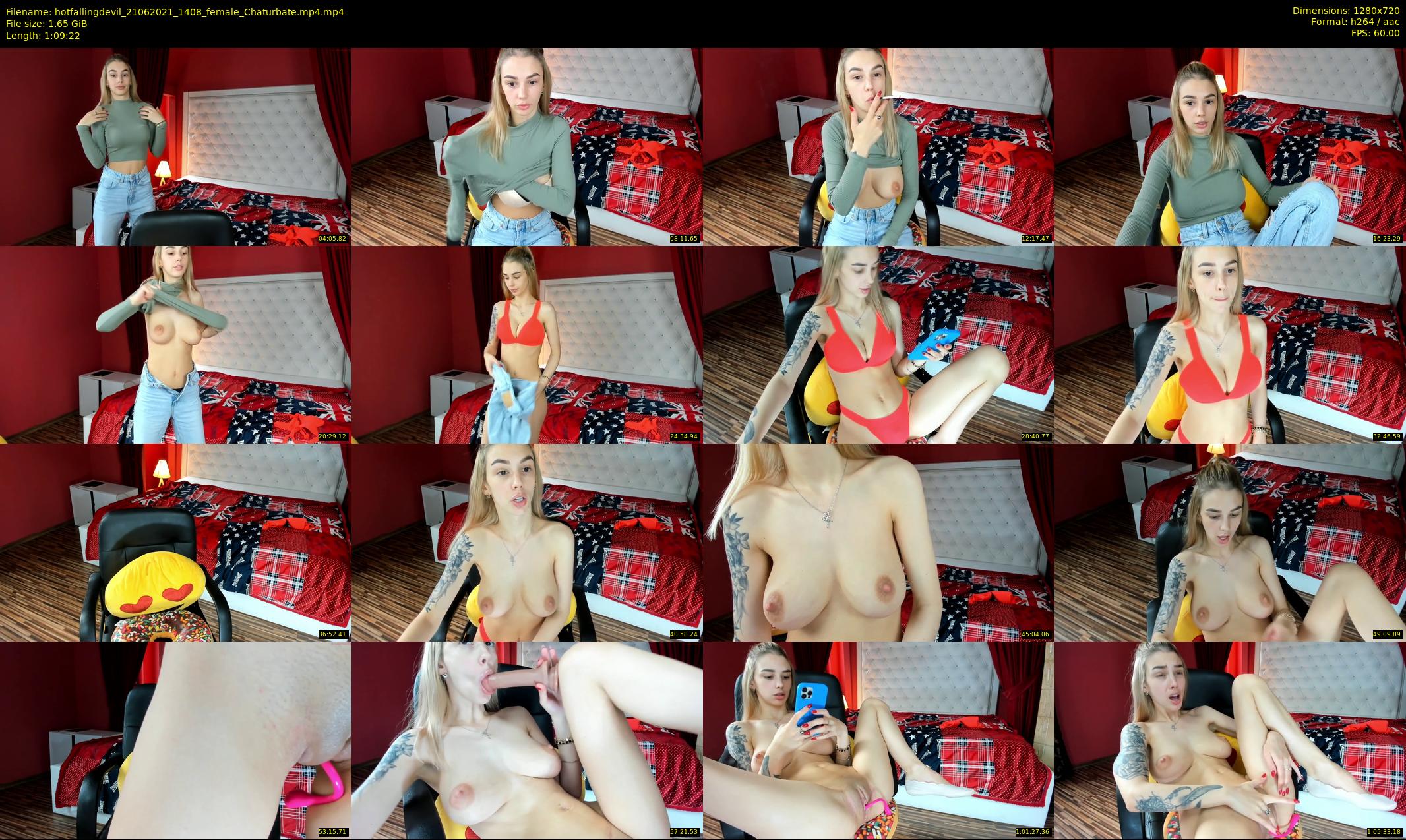 hotfallingdevil — 70 minute Chaturbate female cam show recording, 720p, Jun 21, 2021