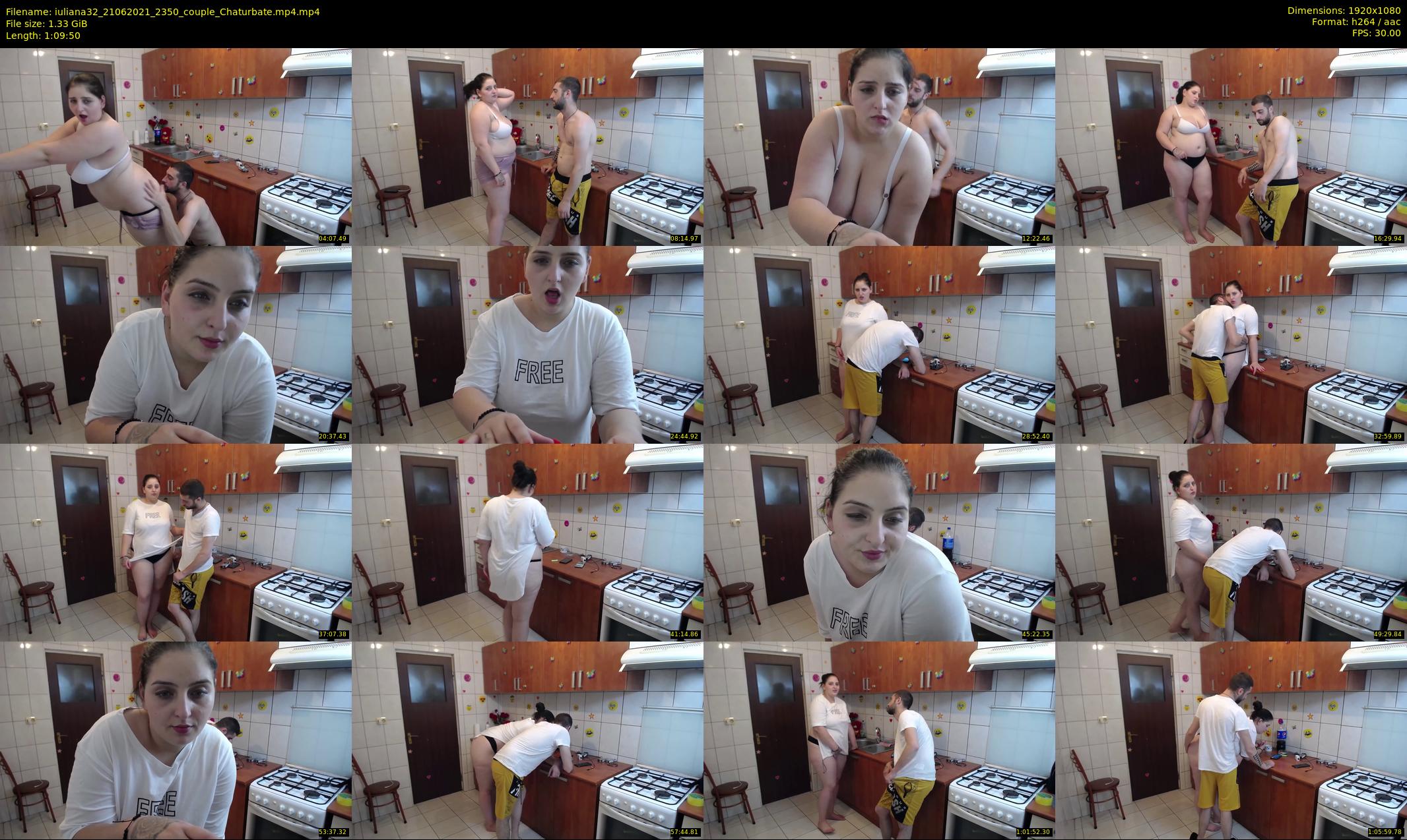 iuliana32 — 70 minute Chaturbate couple cam show recording, 1080p, Jun 21, 2021