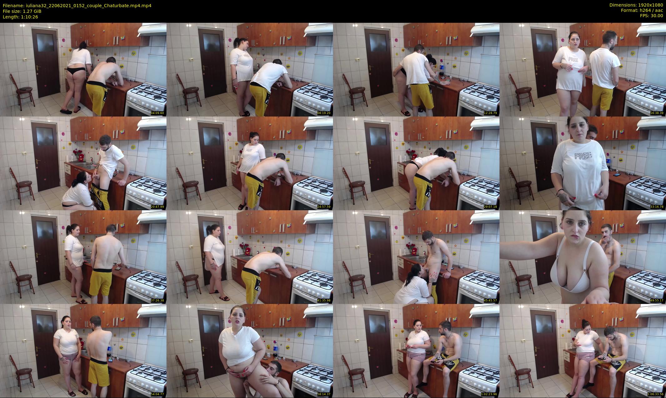 iuliana32 — 71 minute Chaturbate couple cam show recording, 1080p, Jun 22, 2021