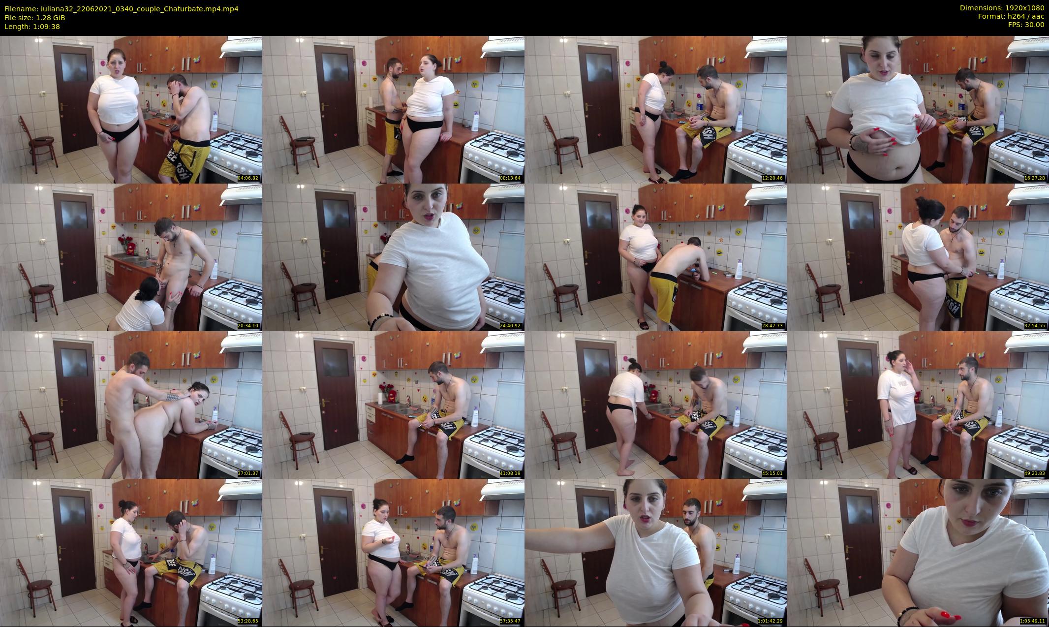 iuliana32 — 70 minute Chaturbate couple cam show recording, 1080p, Jun 22, 2021