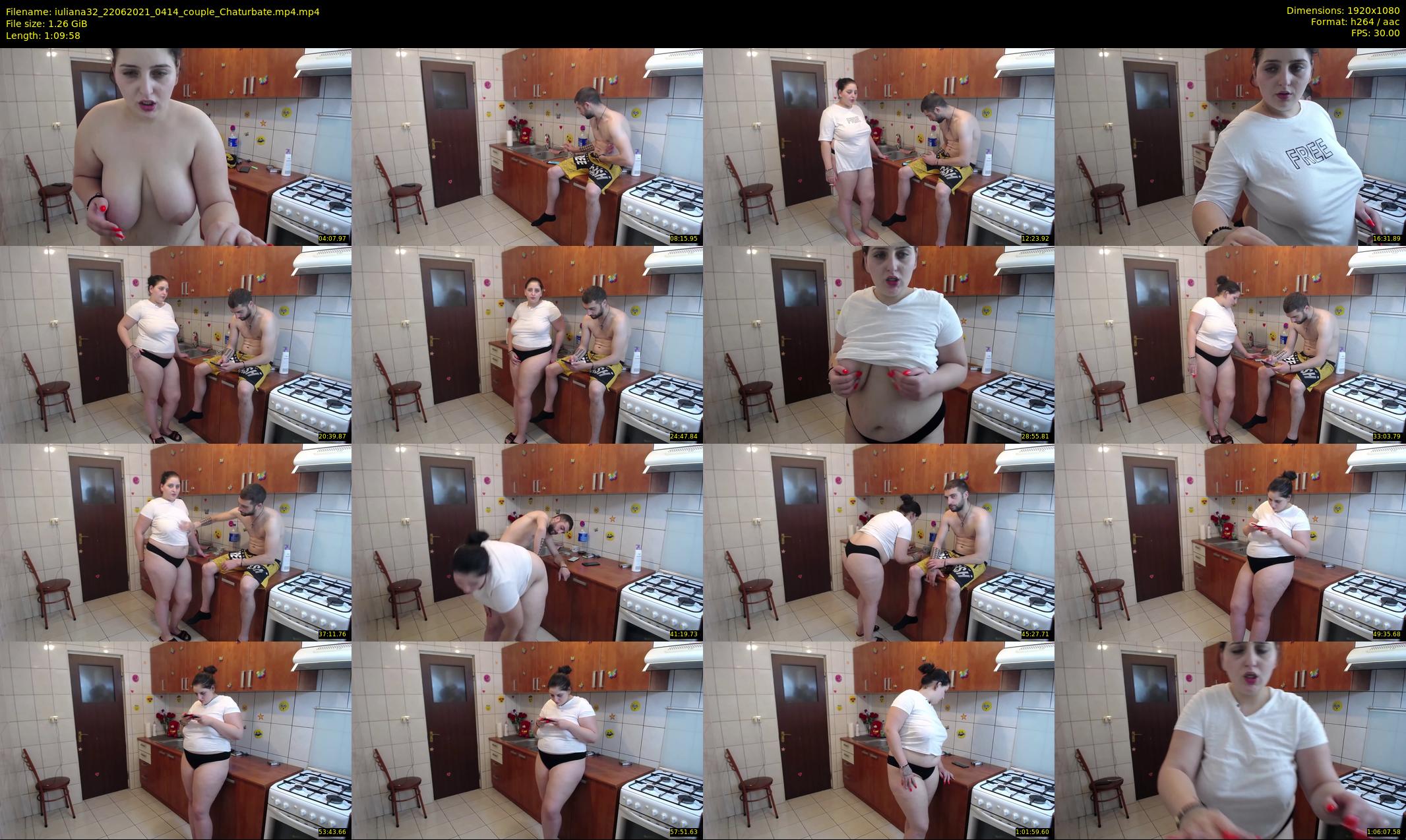 iuliana32 — 70 minute Chaturbate couple cam show recording, 1080p, Jun 22, 2021