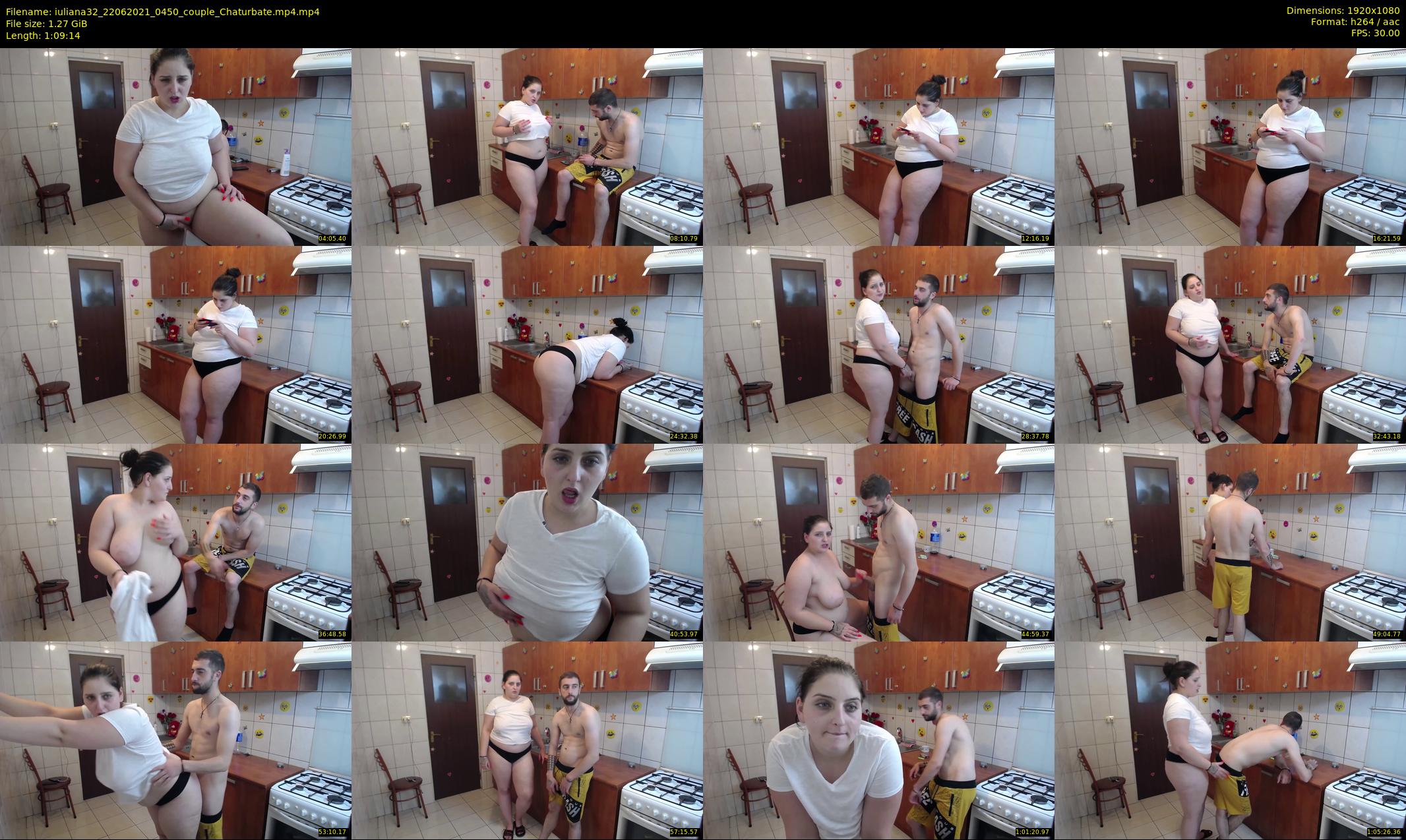 iuliana32 — 70 minute Chaturbate couple cam show recording, 1080p, Jun 22, 2021