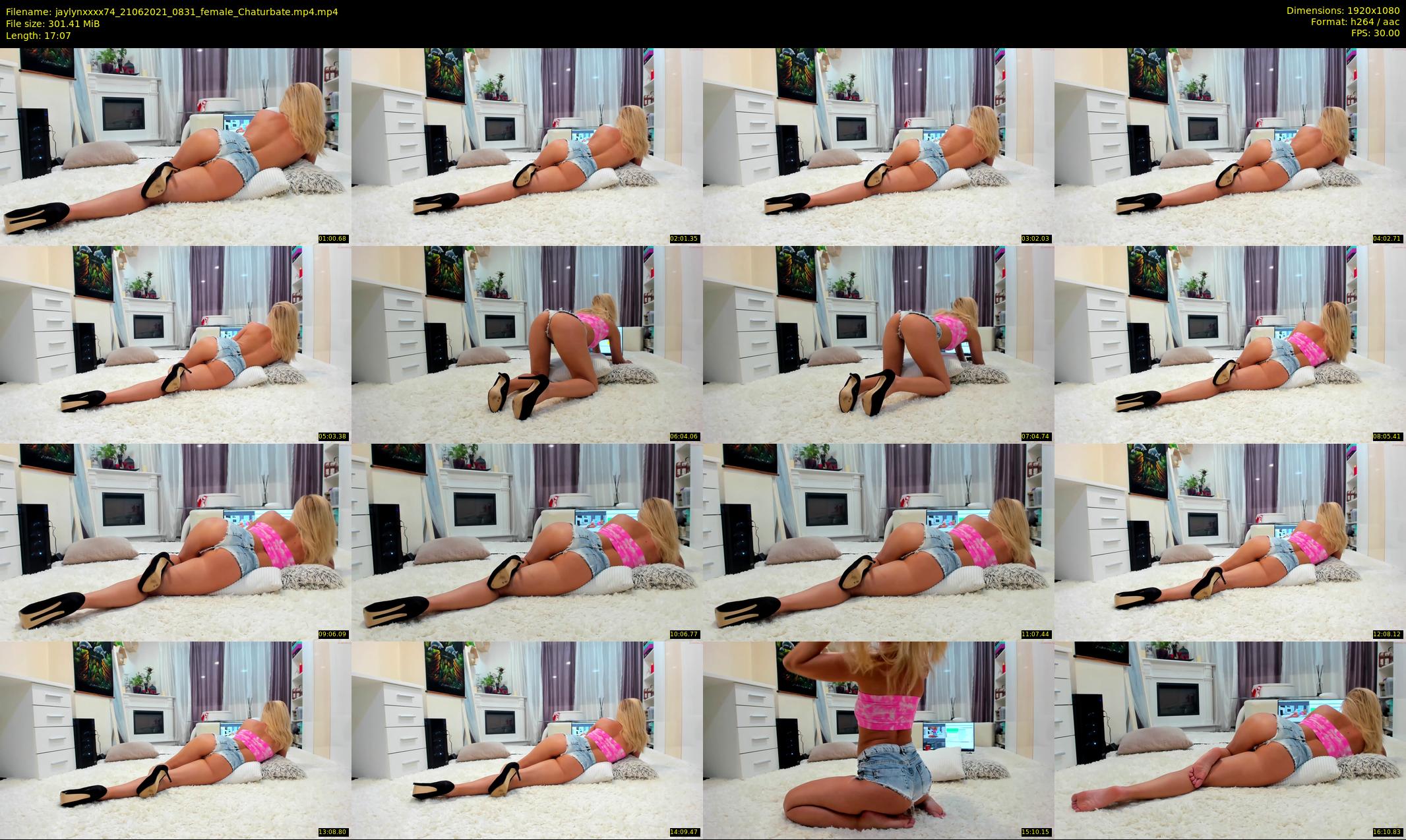 jaylynxxxx74 — 18 minute Chaturbate female cam show recording, 1080p, Jun 21, 2021