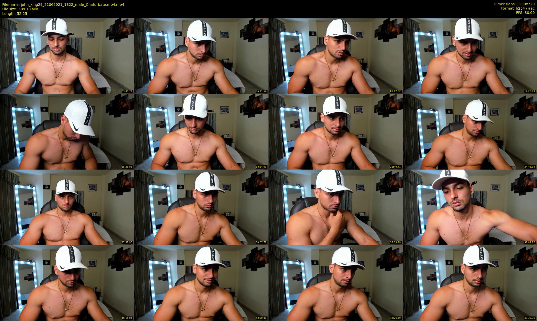 john_king29 — 53 minute Chaturbate male cam show recording, 720p, Jun 21, 2021
