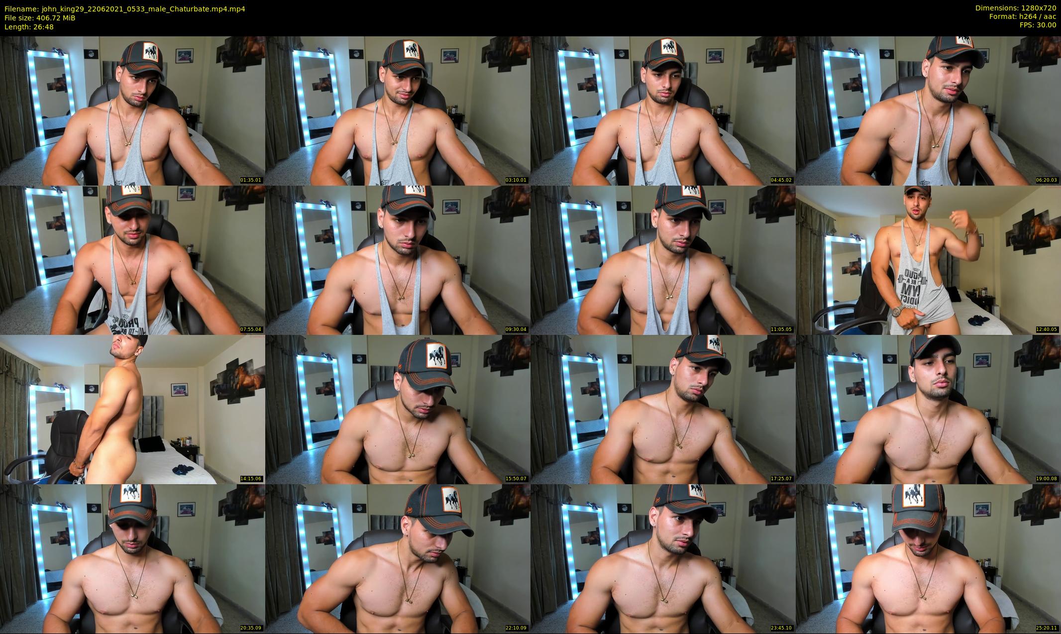 john_king29 — 27 minute Chaturbate male cam show recording, 720p, Jun 22, 2021