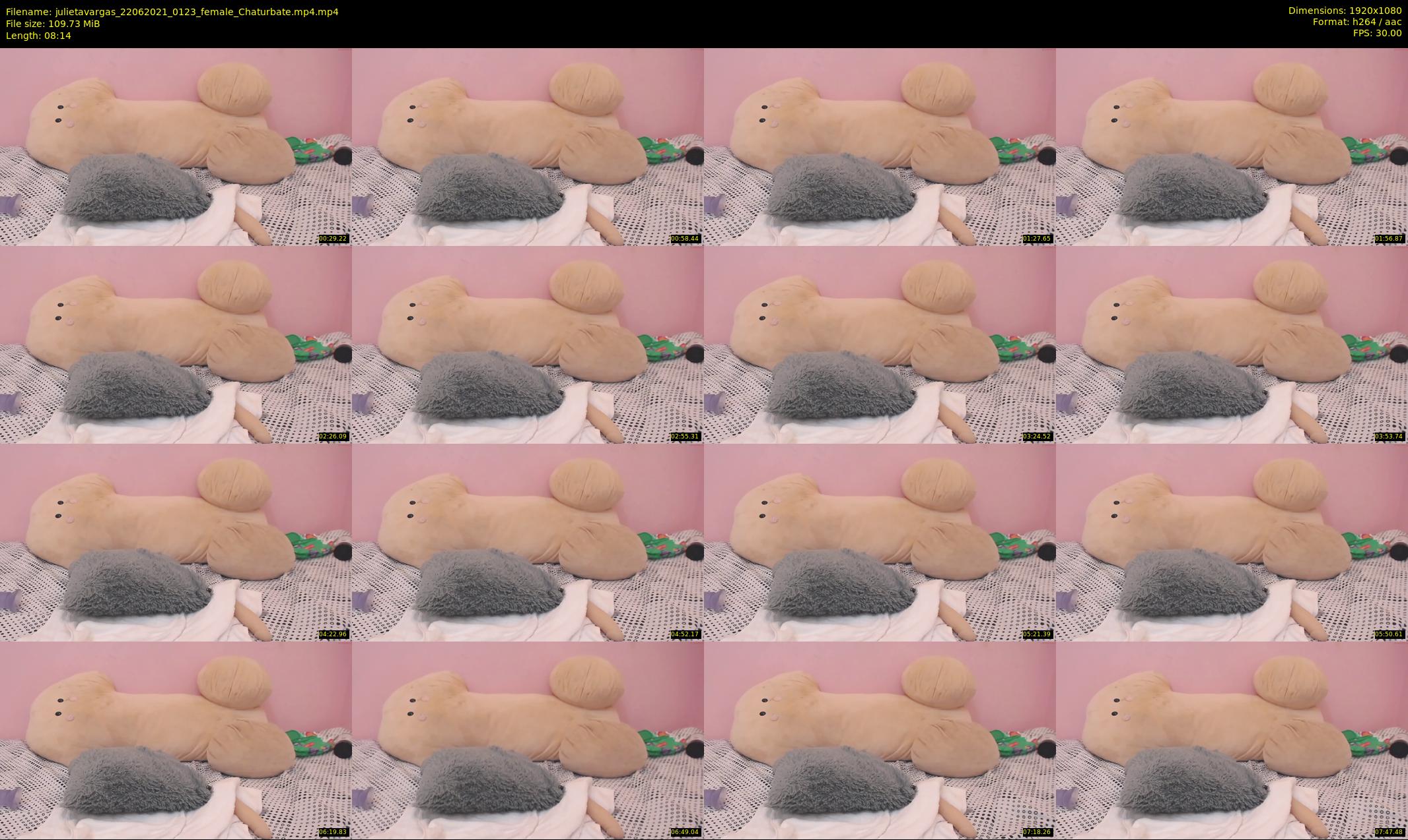 julietavargas — 9 minute Chaturbate female cam show recording, 1080p, Jun 22, 2021