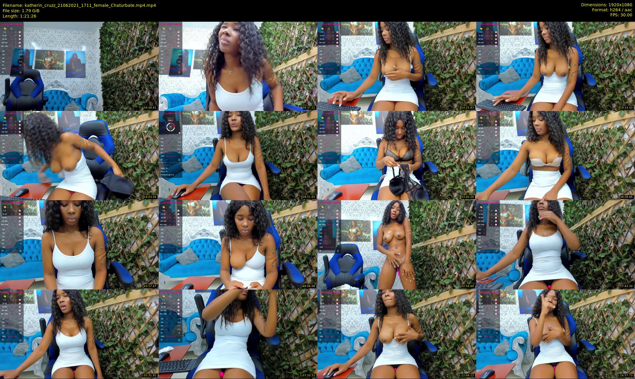 katherin_cruzz — 82 minute Chaturbate female cam show recording, 1080p, Jun 21, 2021