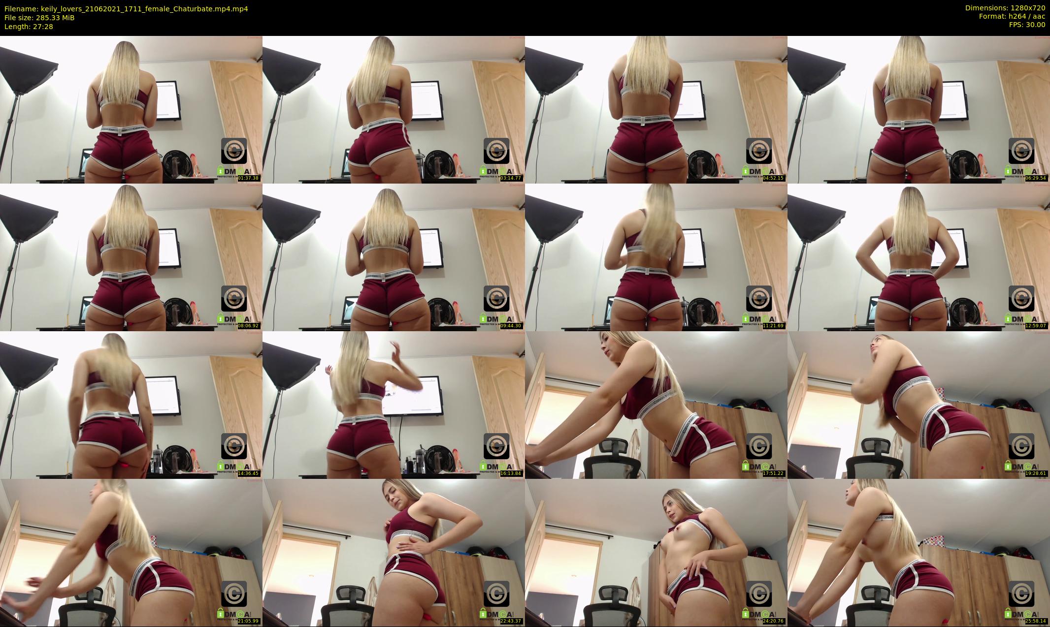 keily_lovers — 28 minute Chaturbate female cam show recording, 720p, Jun 21, 2021