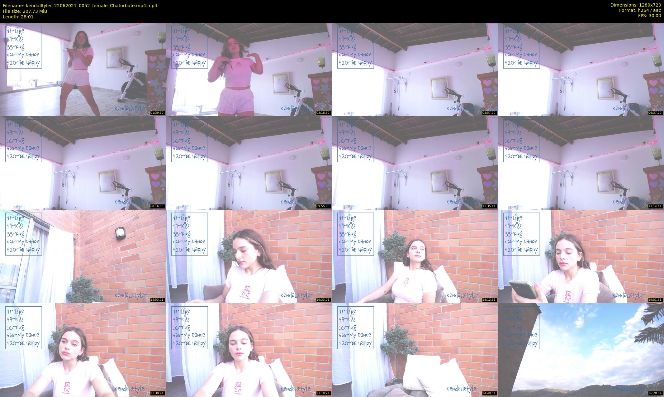 kendalltyler — 29 minute Chaturbate female cam show recording, 720p, Jun 22, 2021