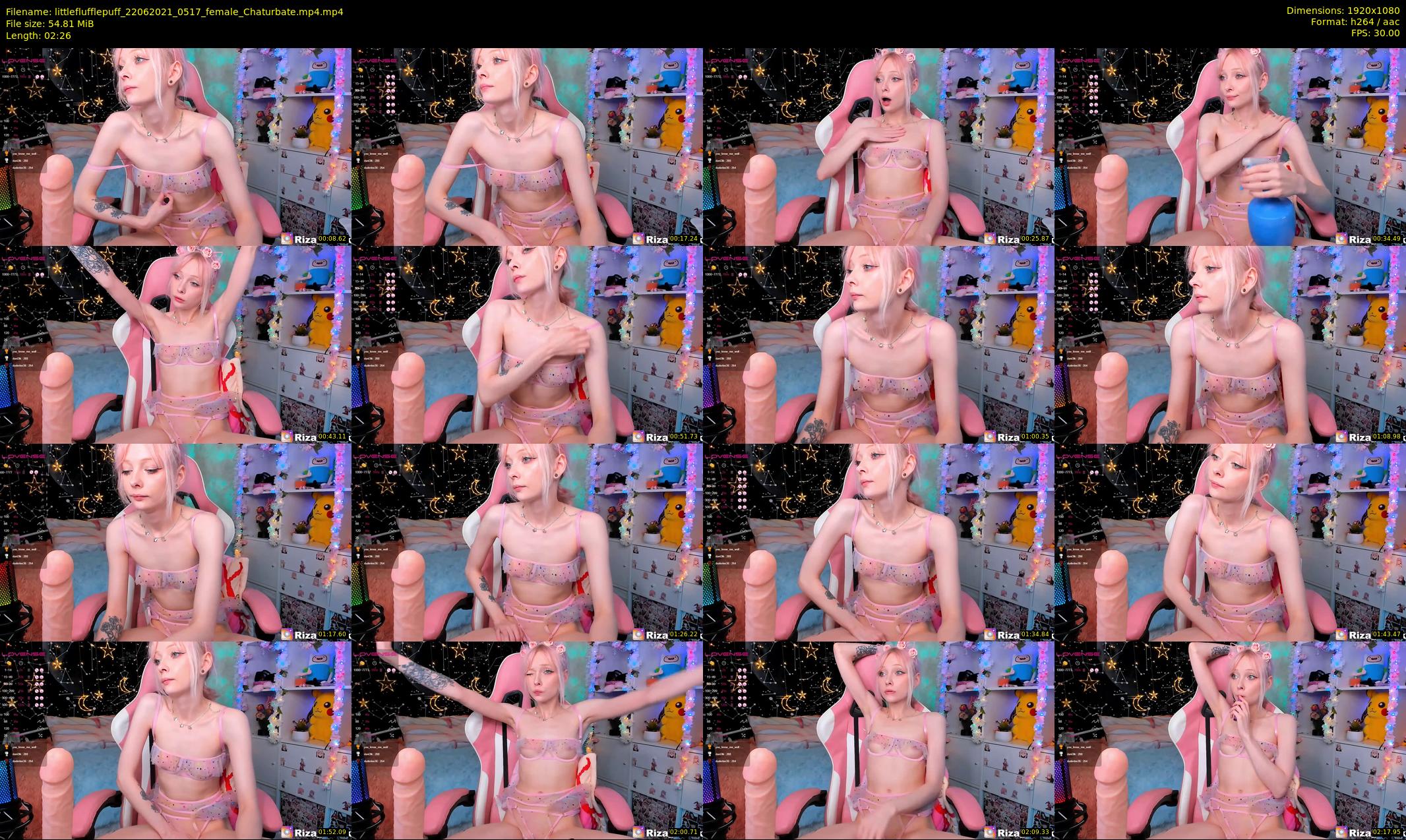 littleflufflepuff — 3 minute Chaturbate female cam show recording, 1080p, Jun 22, 2021