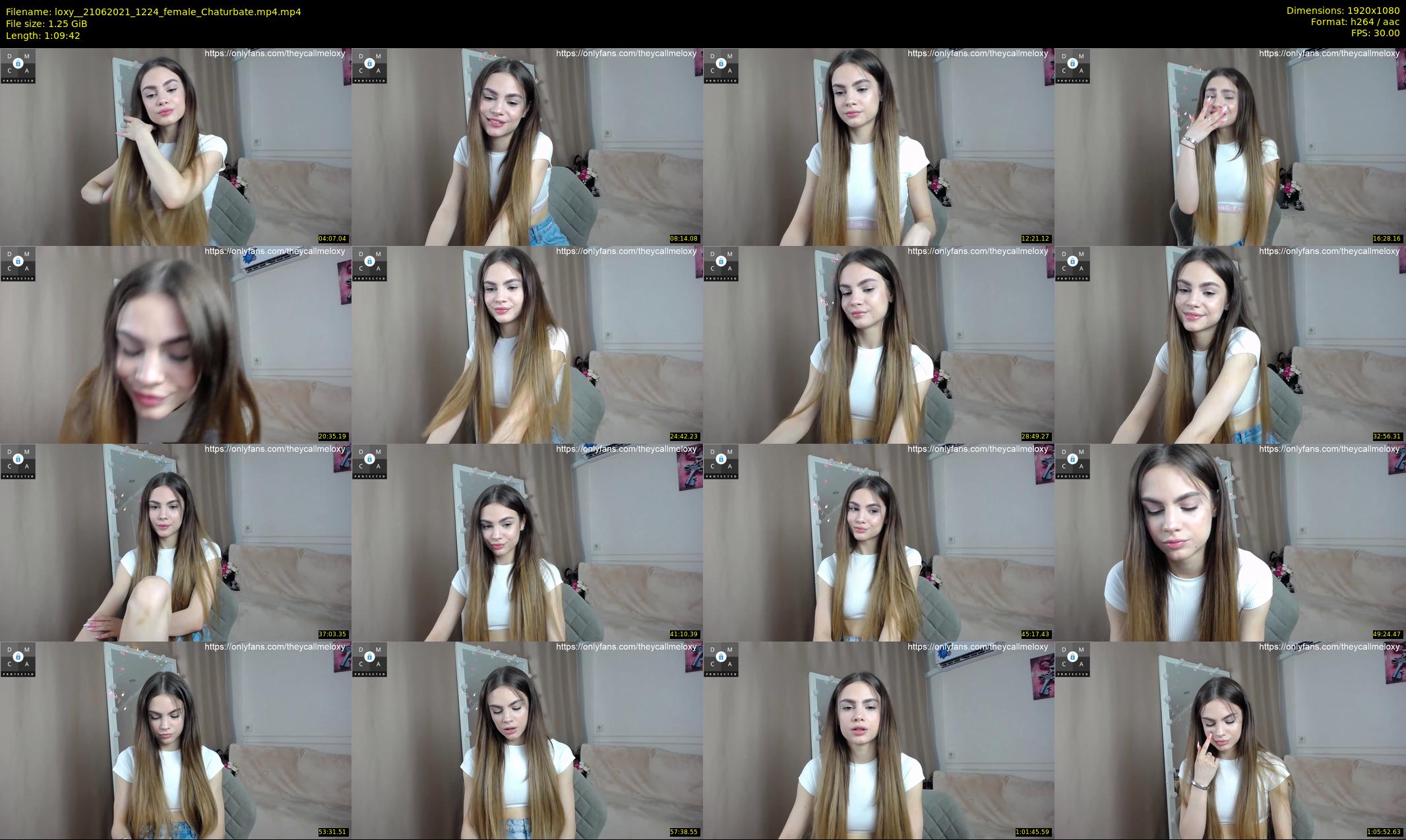 loxy_ — 70 minute Chaturbate female cam show recording, 1080p, Jun 21, 2021
