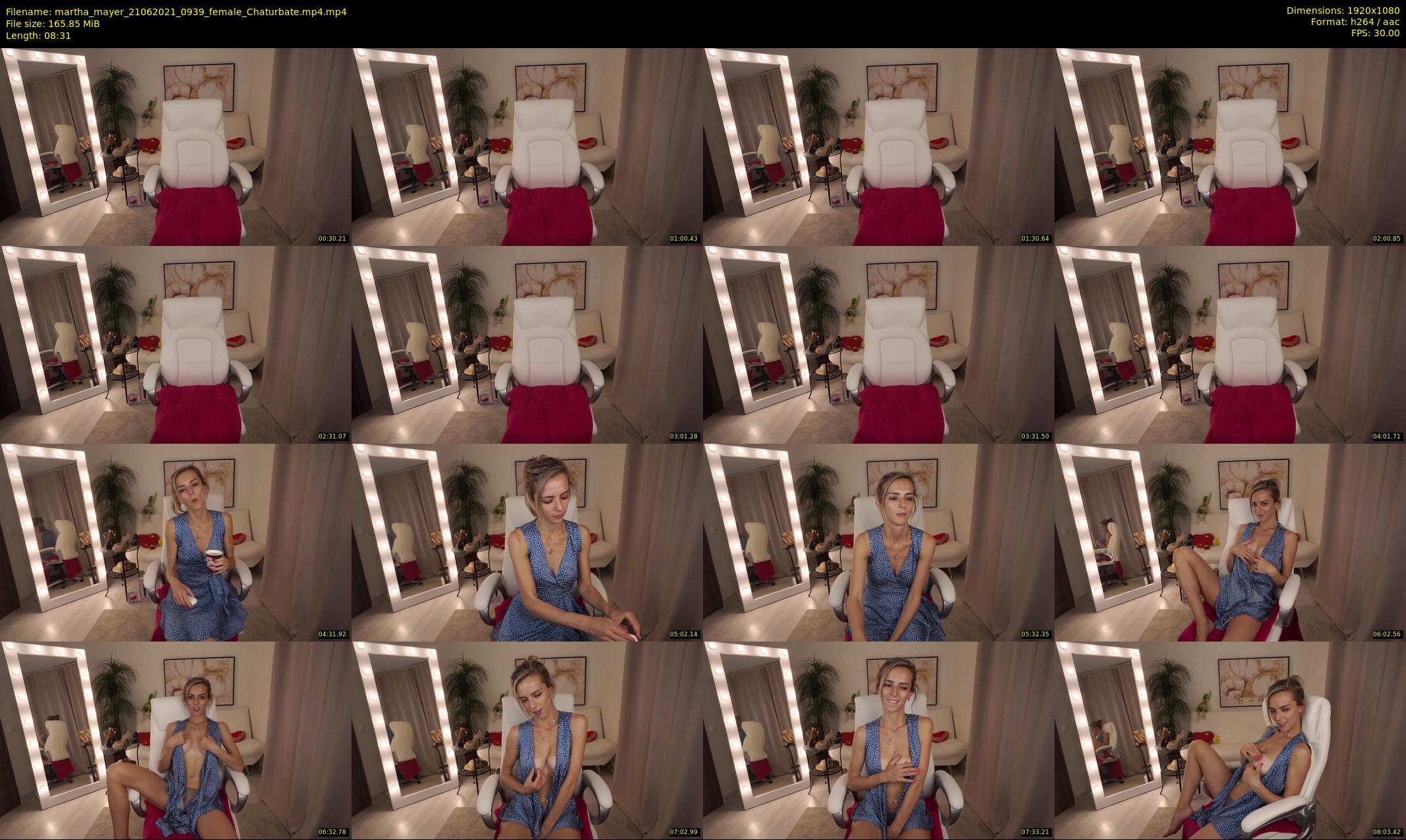 martha_mayer — 9 minute Chaturbate female cam show recording, 1080p, Jun 21, 2021