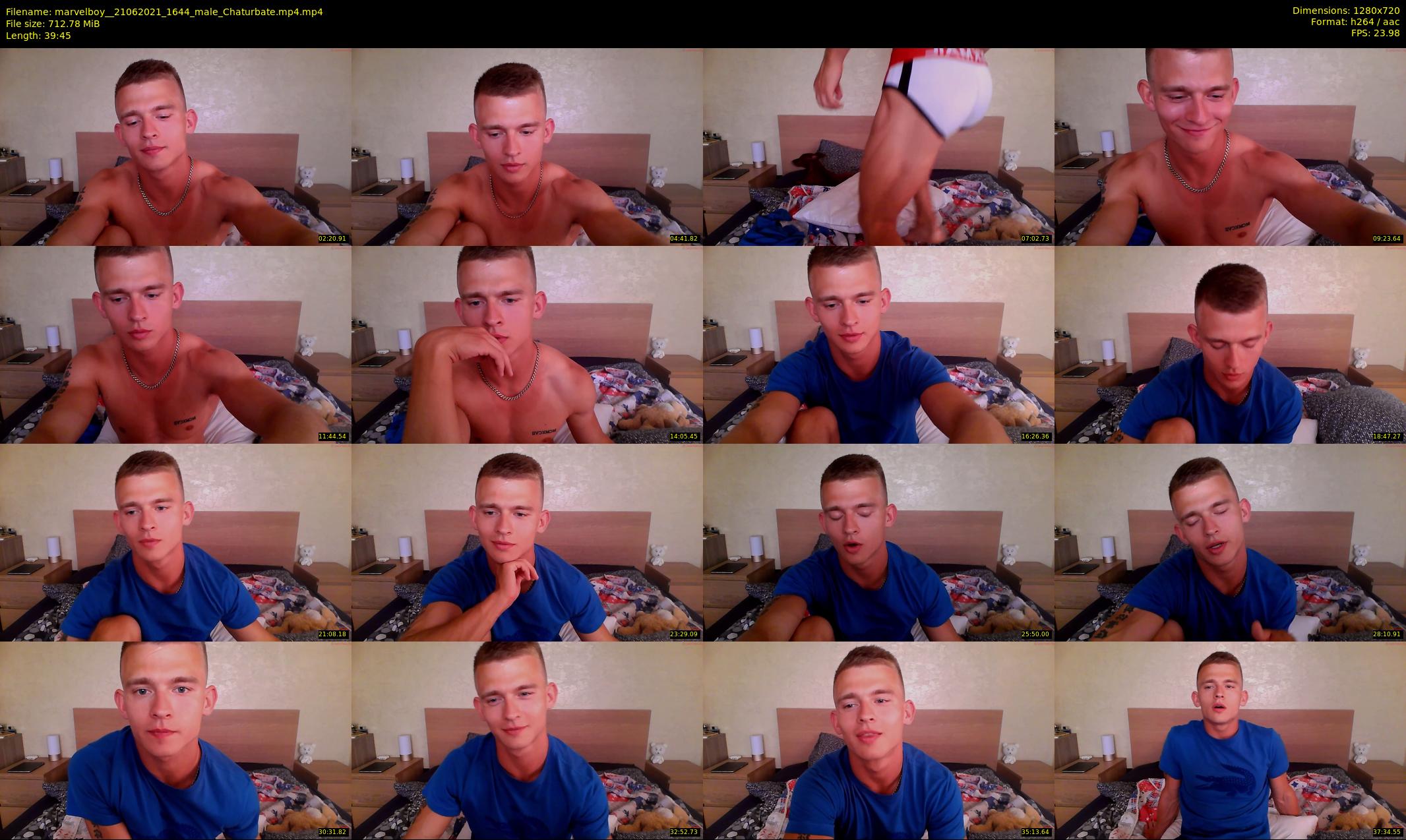 marvelboy_ — 40 minute Chaturbate male cam show recording, 720p, Jun 21, 2021