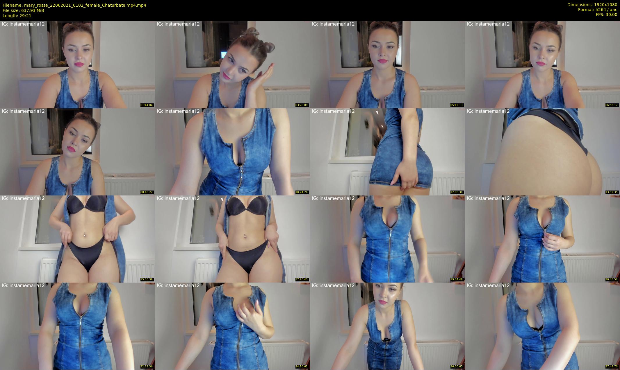 mary_rosse — 30 minute Chaturbate couple cam show recording, 1080p, Jun 22, 2021