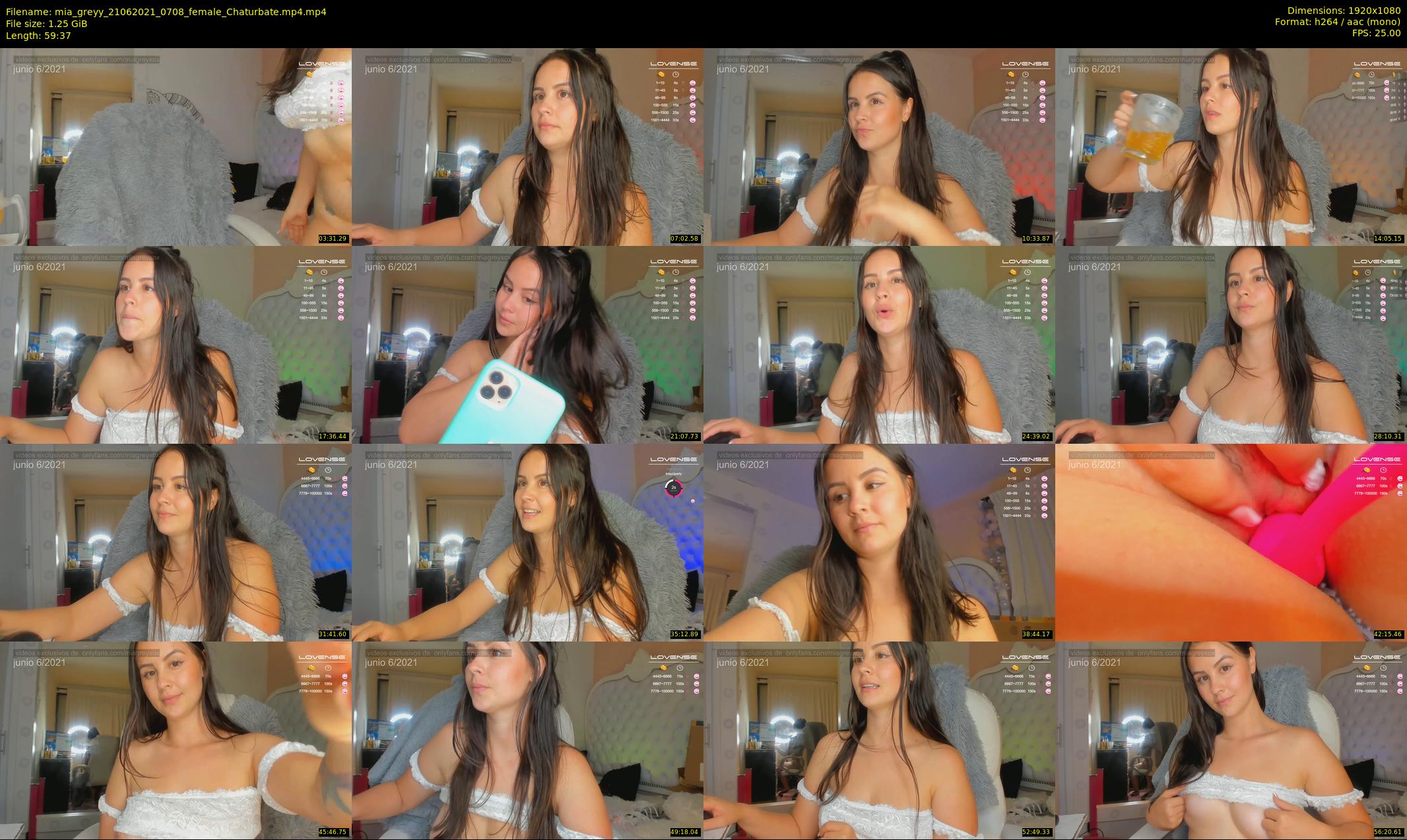 mia_greyy — 60 minute Chaturbate female cam show recording, 1080p, Jun 21, 2021