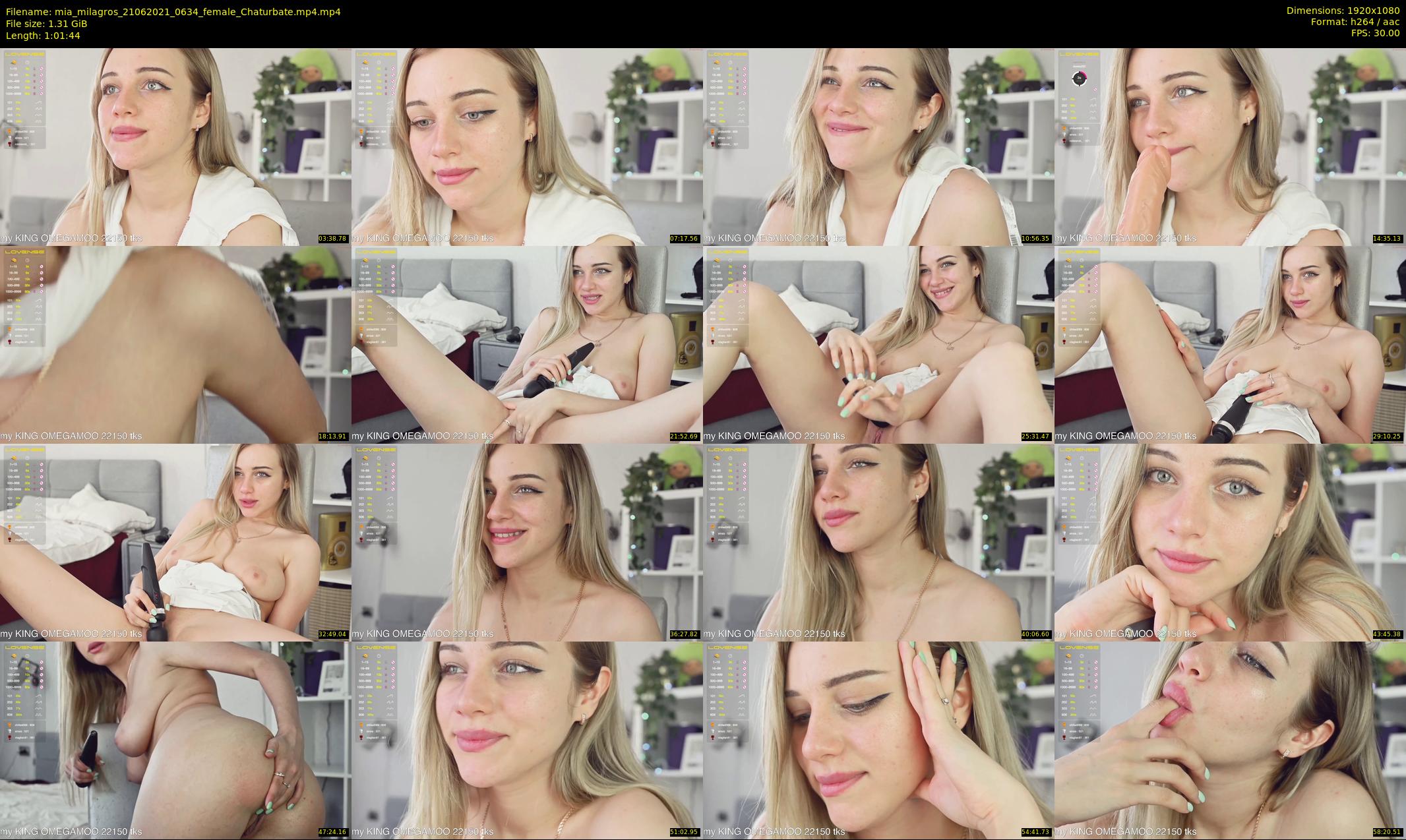 mia_milagros — 62 minute Chaturbate female cam show recording, 1080p, Jun 21, 2021
